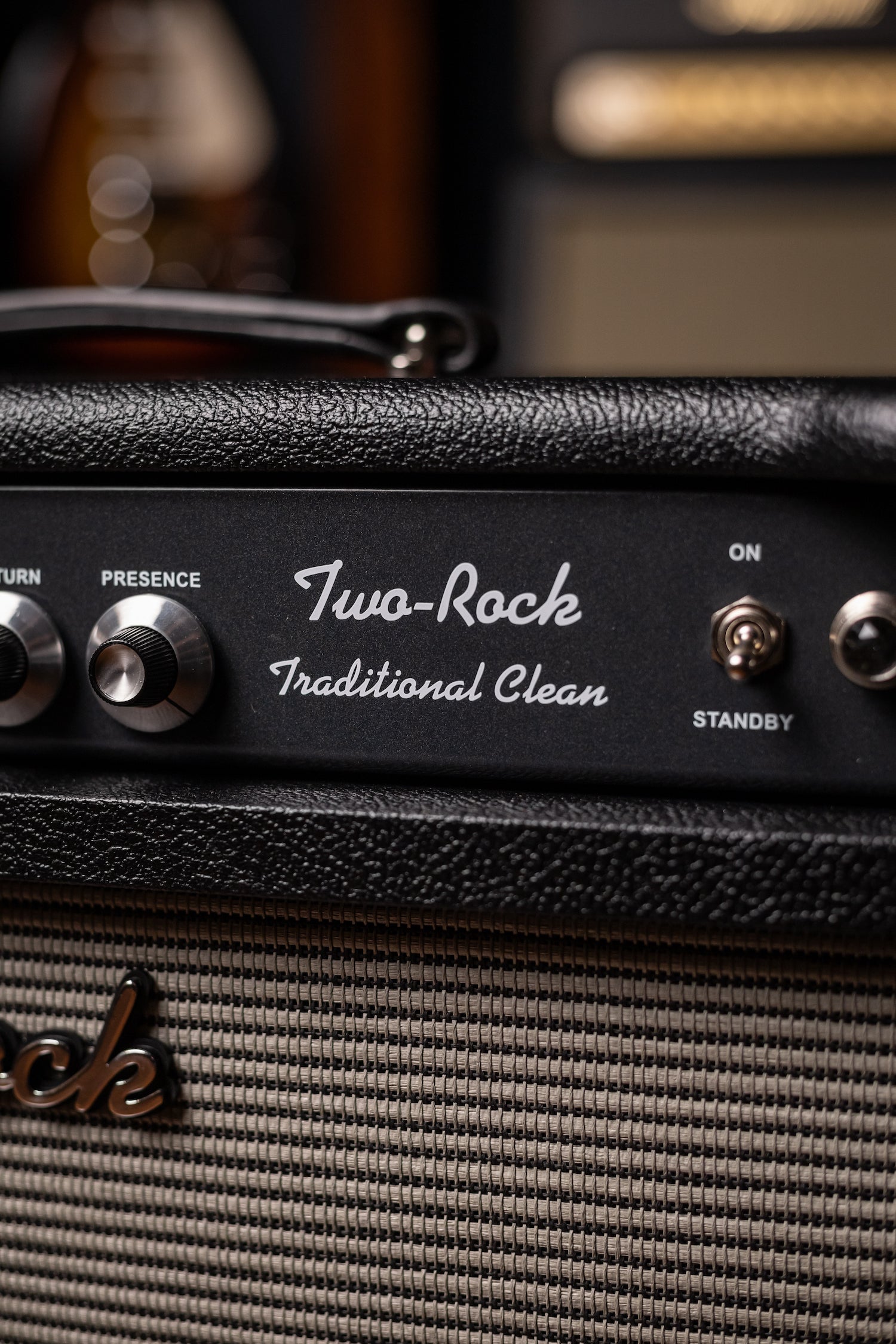 PRE-ORDER | Two-Rock Traditional Clean 100 Watt 1x12” Tube Combo Amp - Black Bronco, Blues Breaker Cloth, White Piping