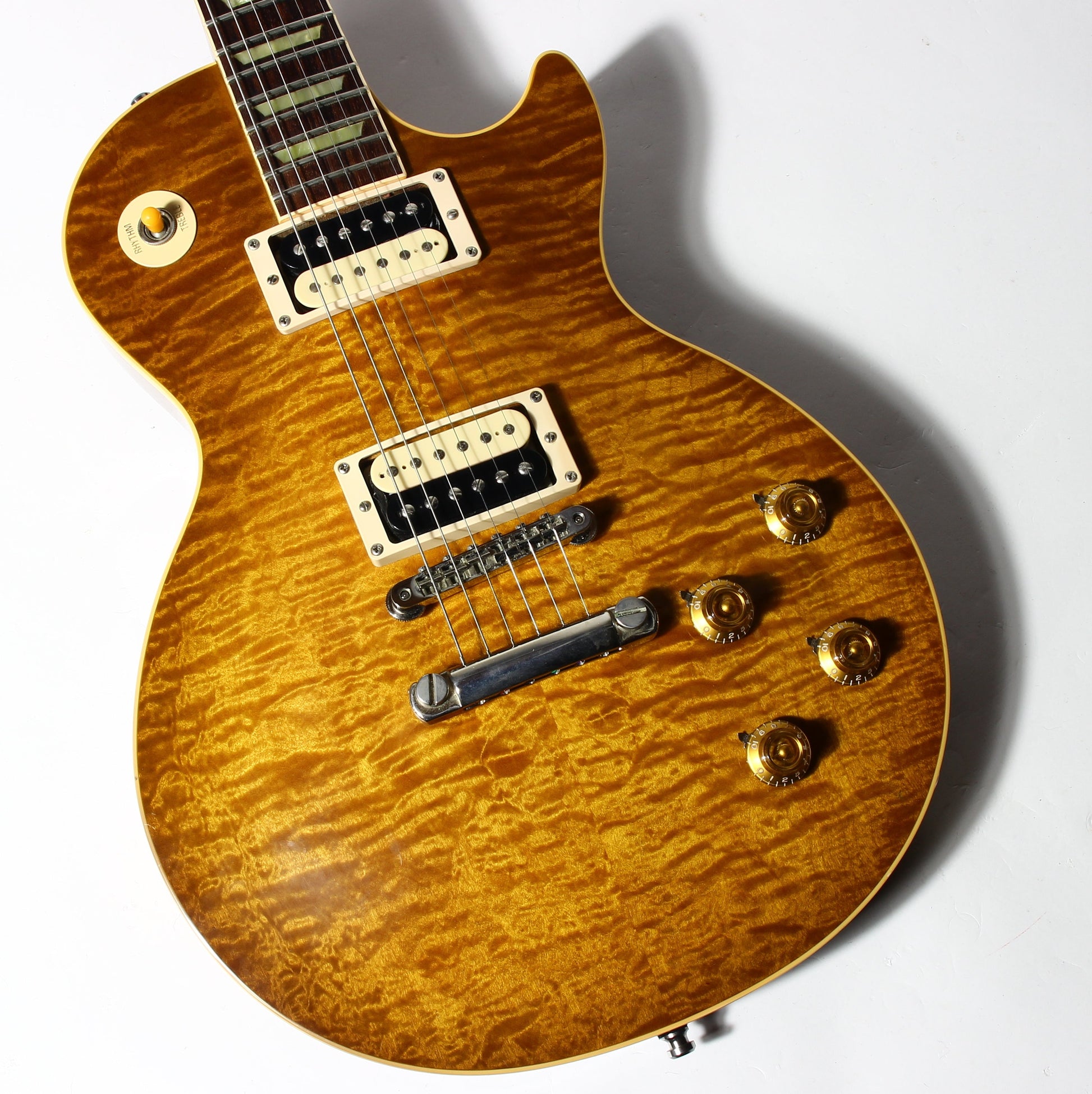 1995 Gibson Les Paul CLASSIC PREMIUM PLUS Honeyburst KILLER Flametop! 1990's standard