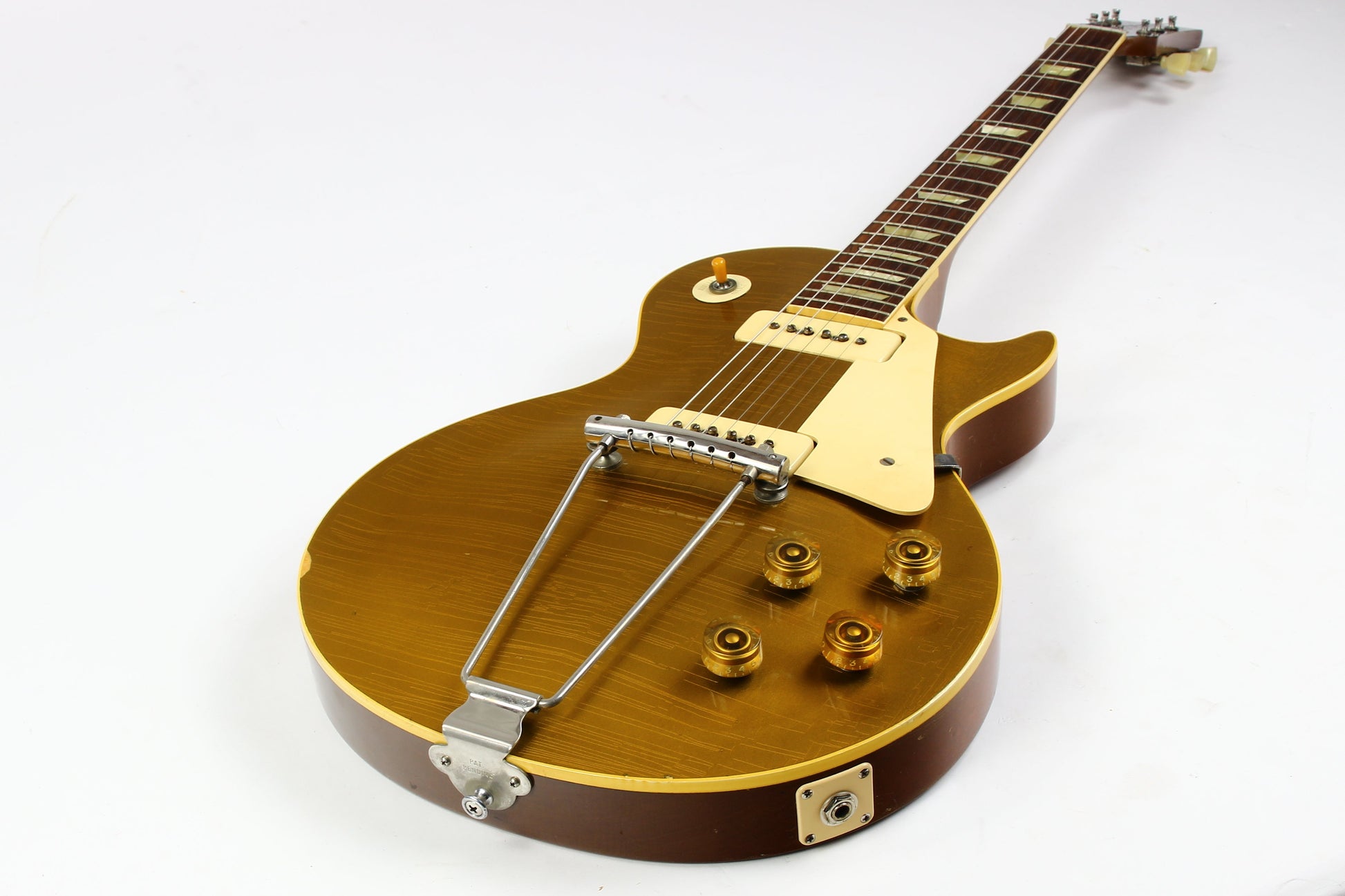 1953 Gibson Les Paul Standard Goldtop Vintage Guitar w Original Case | 1950s Gold Top!