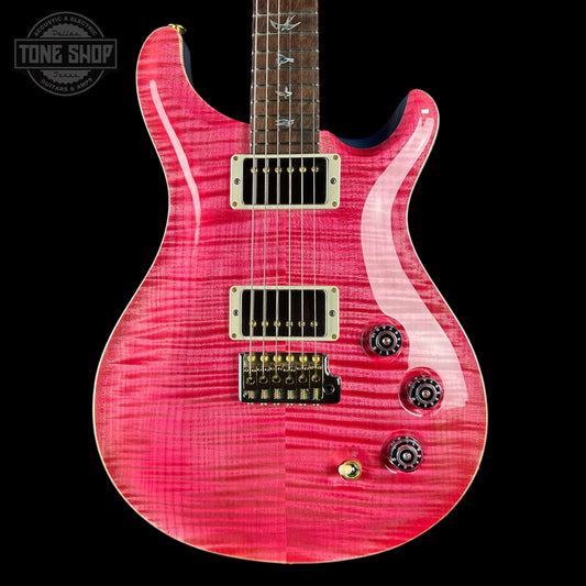 PRS TSG Exclusive Wood Library DGT 10 Top Bonnie Pink w/Frost Blue Metallic Back w/case 0427906