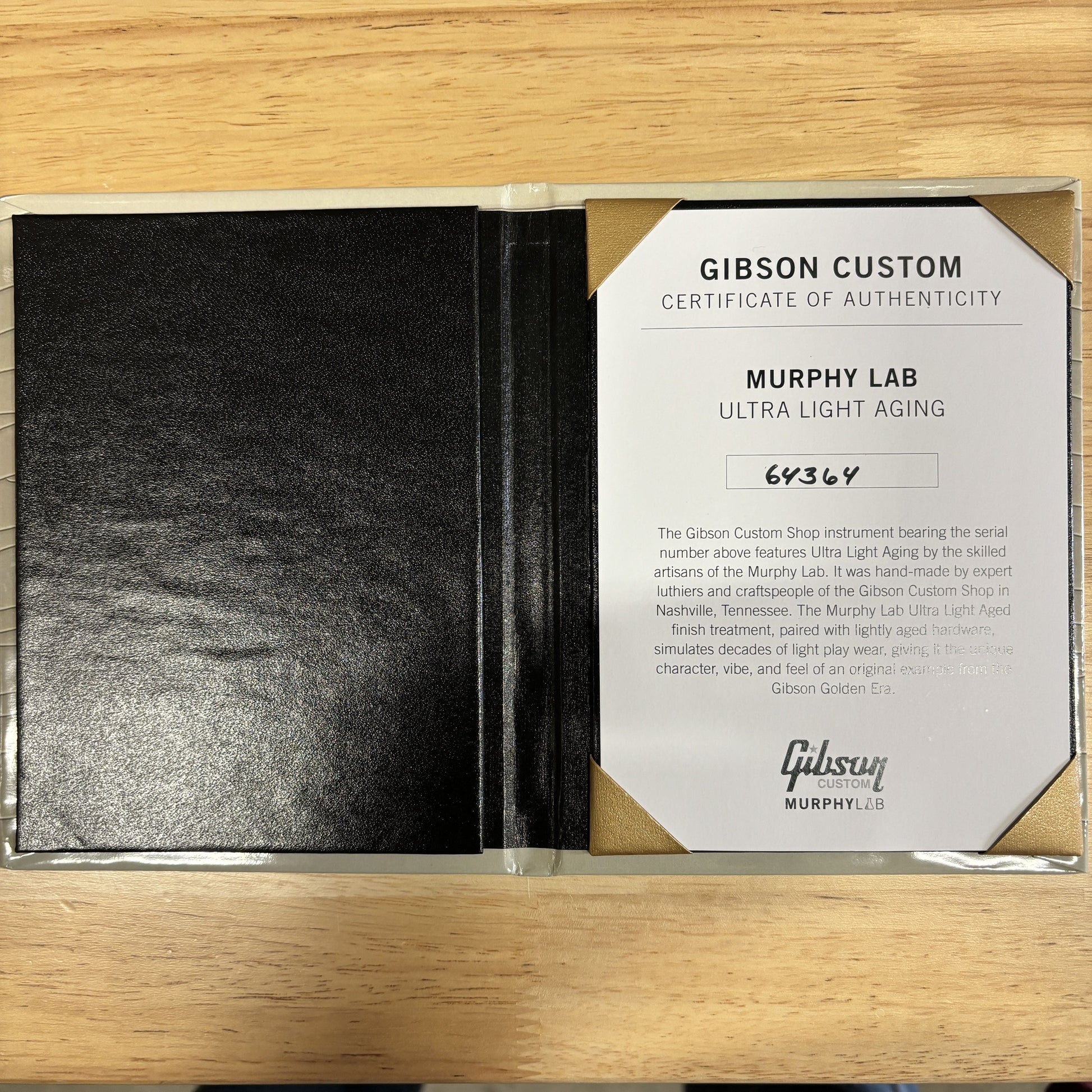 Gibson 1956 Les Paul Reissue Ultra Light Aged - Double Gold
