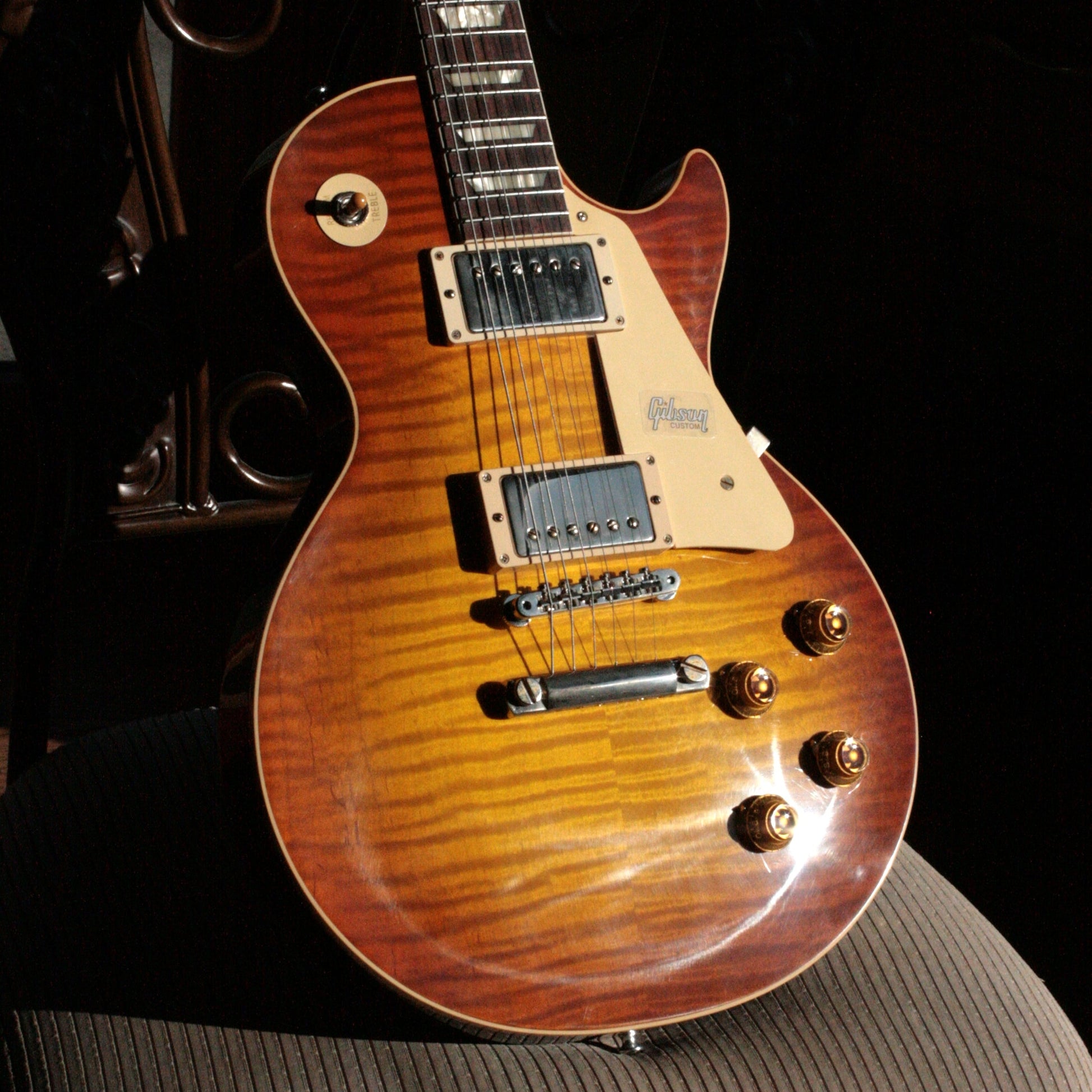 2019 Gibson 1959 Les Paul 60TH ANNIVERSARY Historic Reissue R9 59 Custom Shop Sunrise Tea Burst