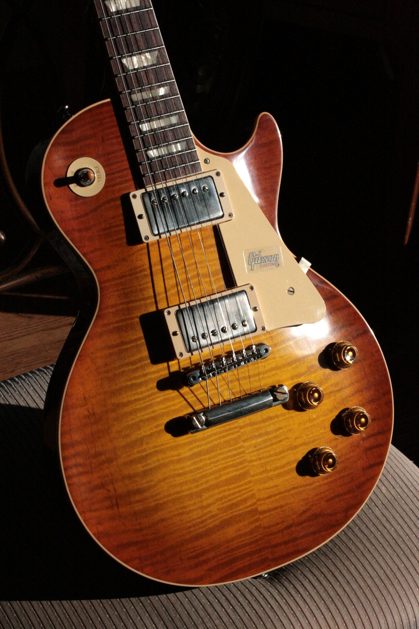 2019 Gibson 1959 Les Paul 60TH ANNIVERSARY Historic Reissue R9 59 Custom Shop Sunrise Tea Burst