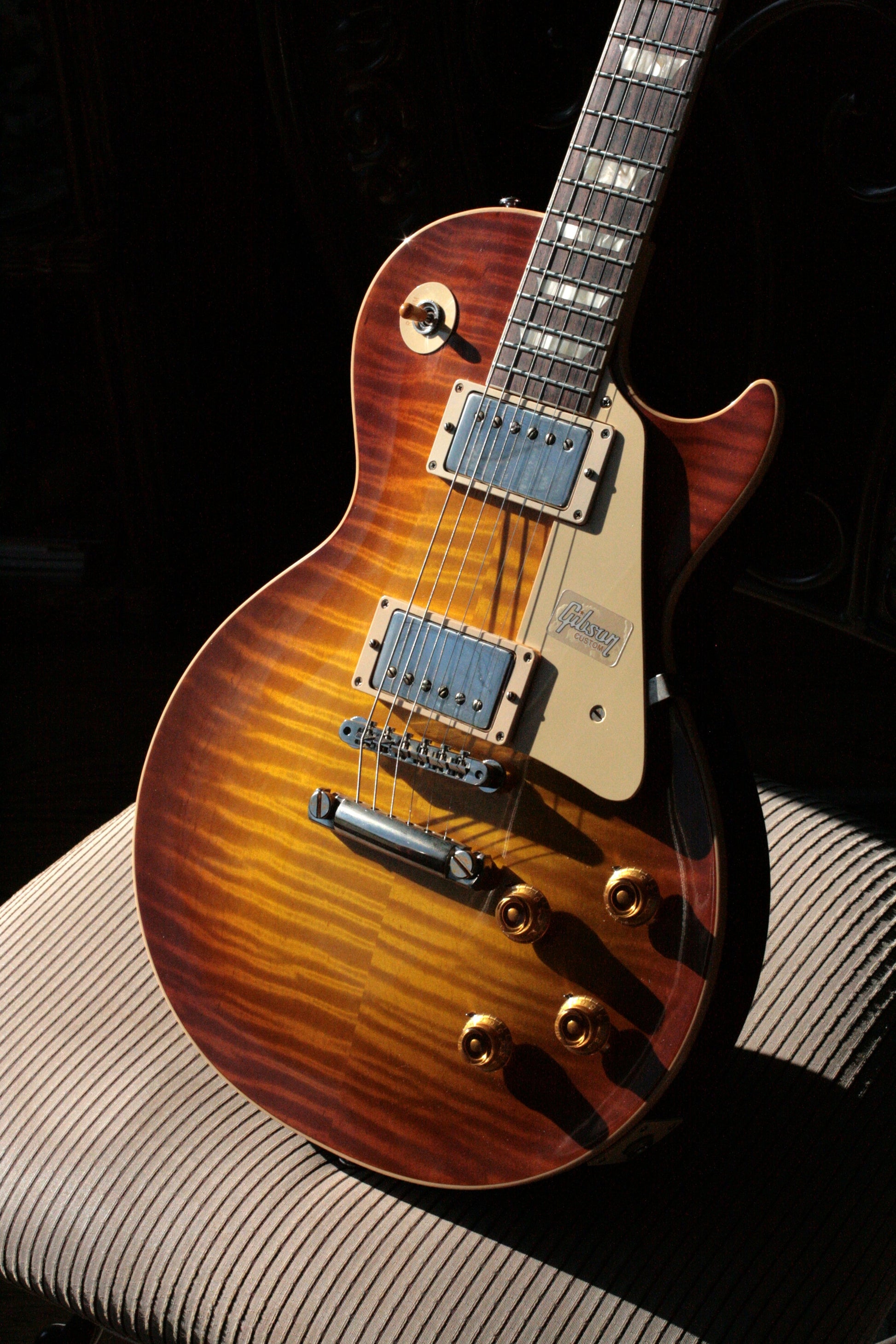 2019 Gibson 1959 Les Paul 60TH ANNIVERSARY Historic Reissue R9 59 Custom Shop Sunrise Tea Burst