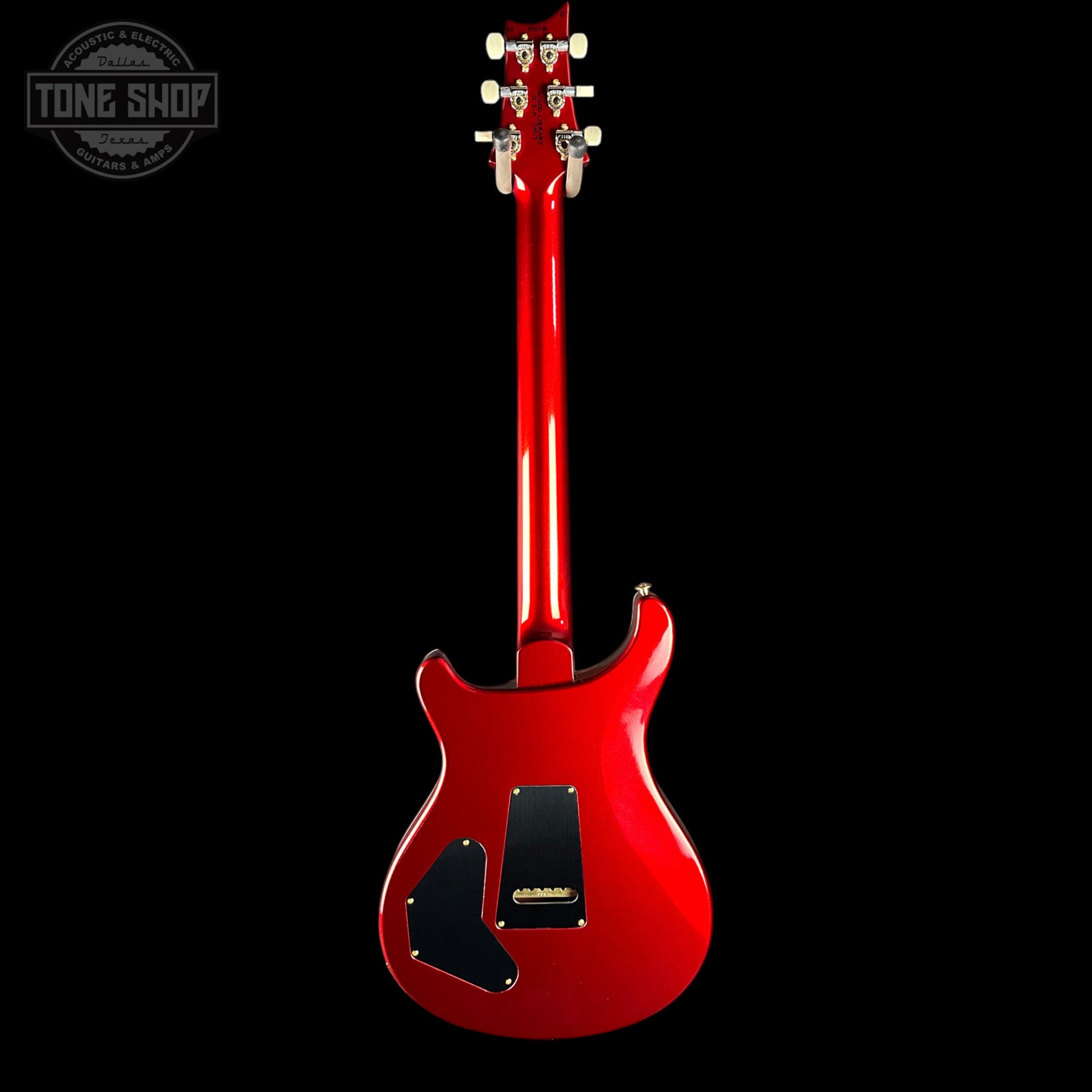 PRS TSG Exclusive Wood Library DGT 10 Top Honey w/Red Metallic Back w/case 0427911