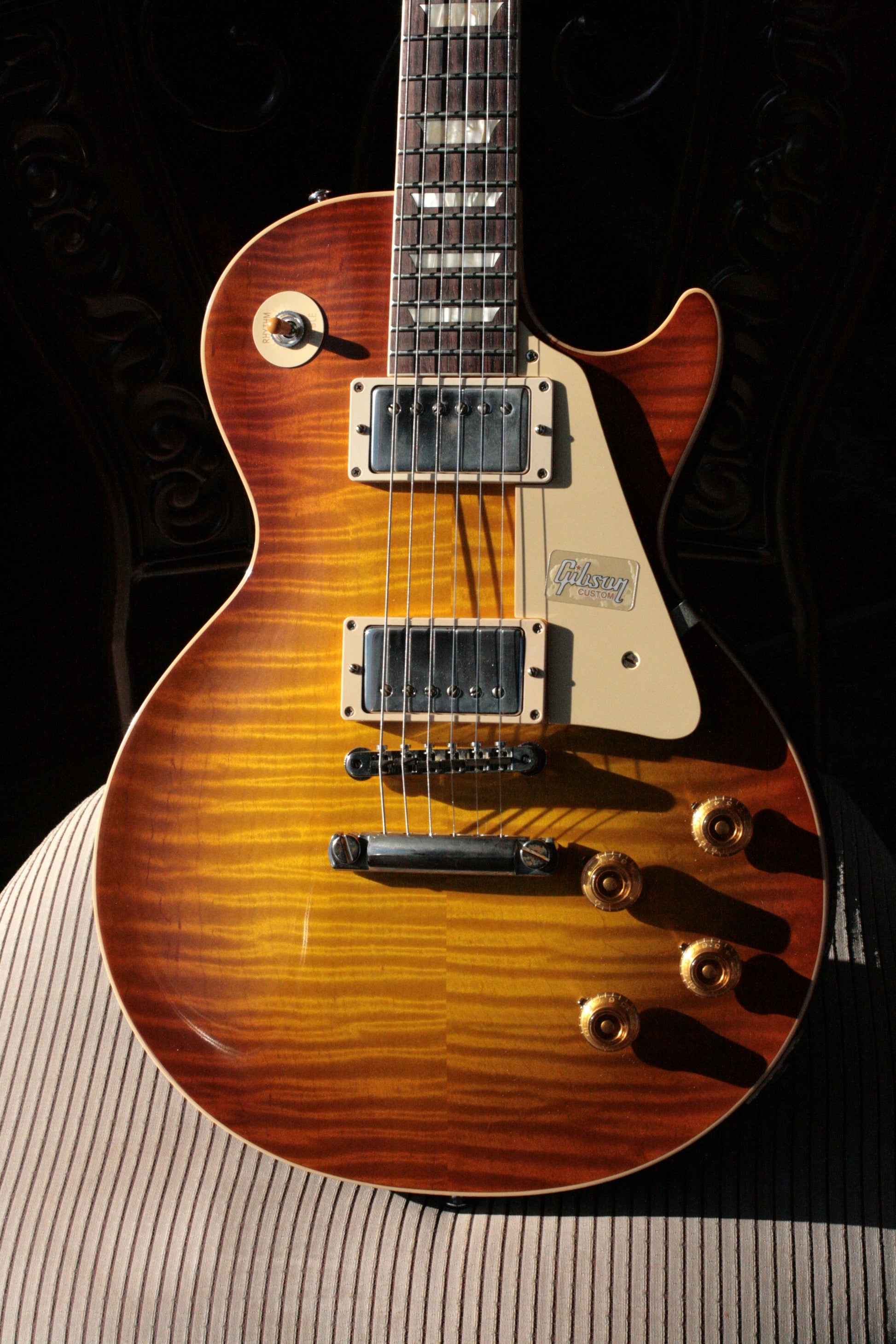 2019 Gibson 1959 Les Paul 60TH ANNIVERSARY Historic Reissue R9 59 Custom Shop Sunrise Tea Burst