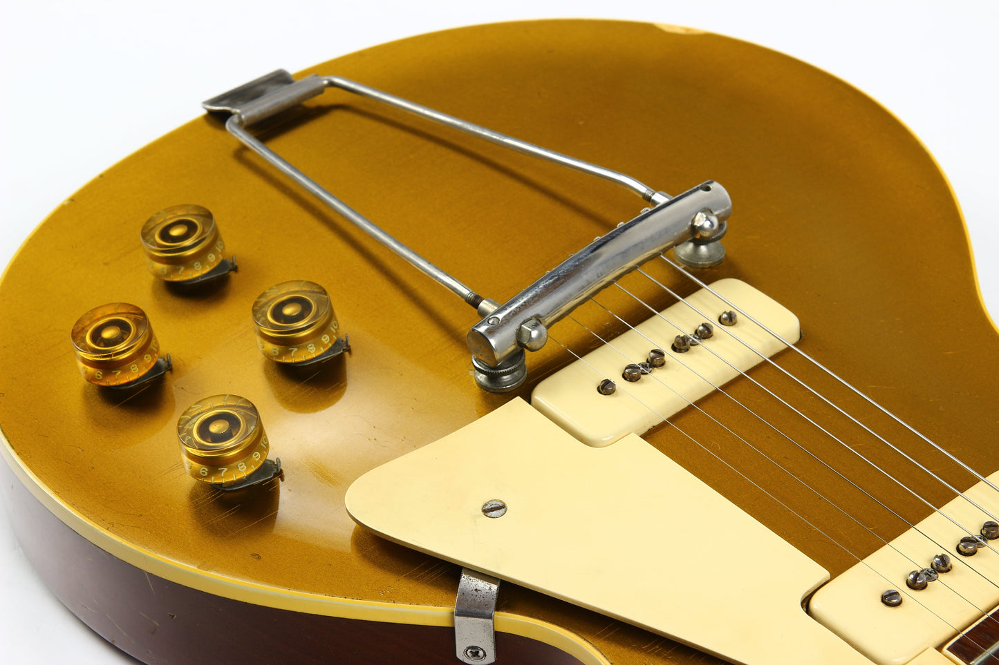 1953 Gibson Les Paul Standard Goldtop Vintage Guitar w Original Case | 1950s Gold Top!