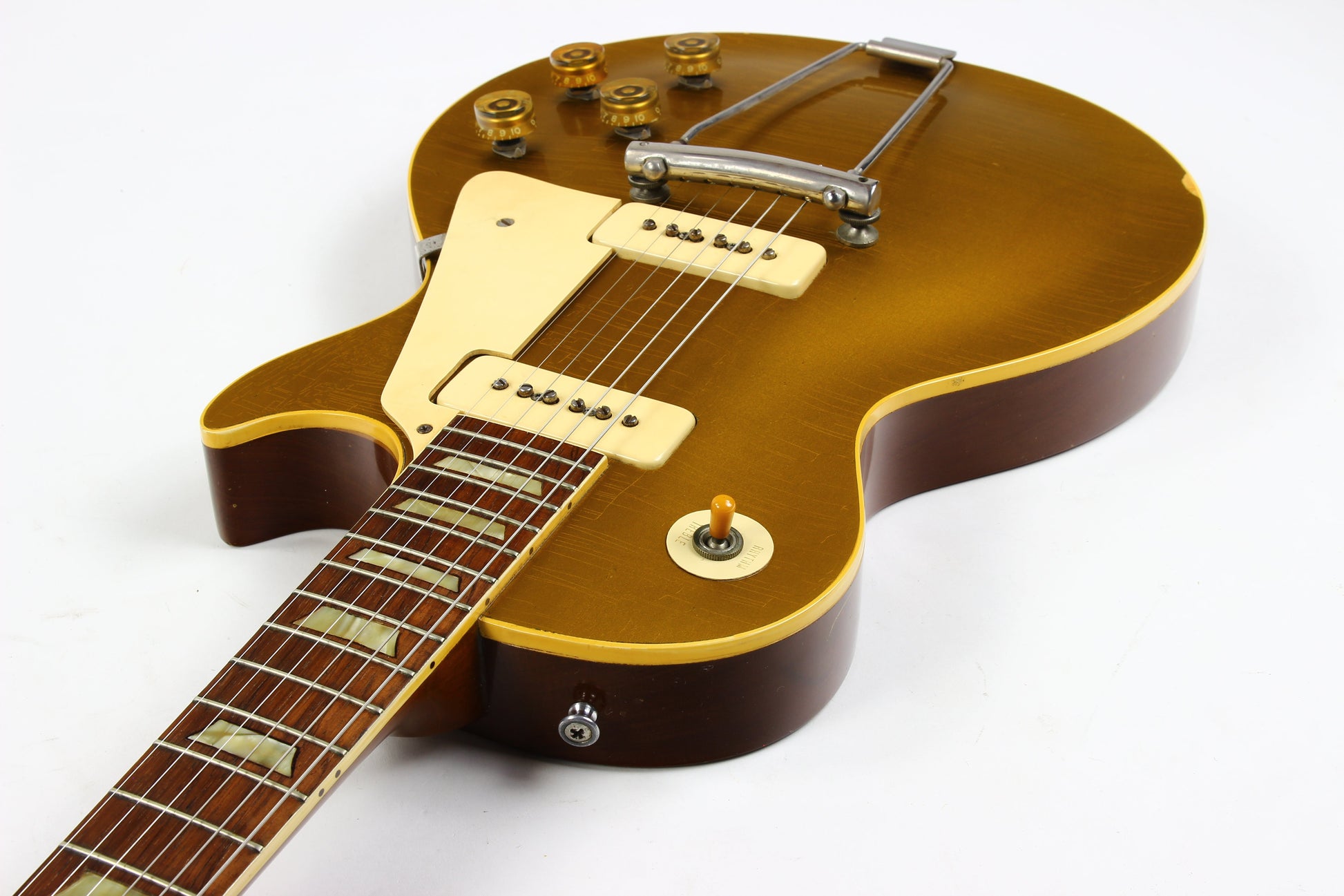 1953 Gibson Les Paul Standard Goldtop Vintage Guitar w Original Case | 1950s Gold Top!