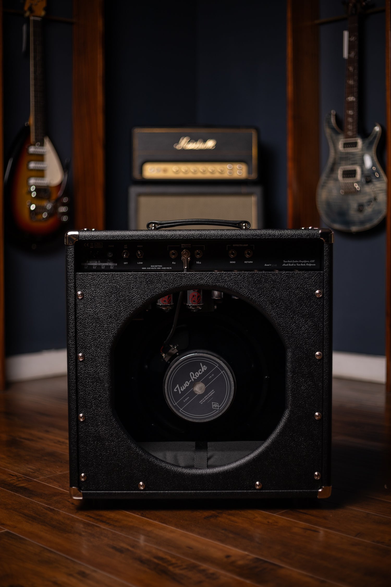 PRE-ORDER | Two-Rock Traditional Clean 100 Watt 1x12” Tube Combo Amp - Black Bronco, Blues Breaker Cloth, White Piping
