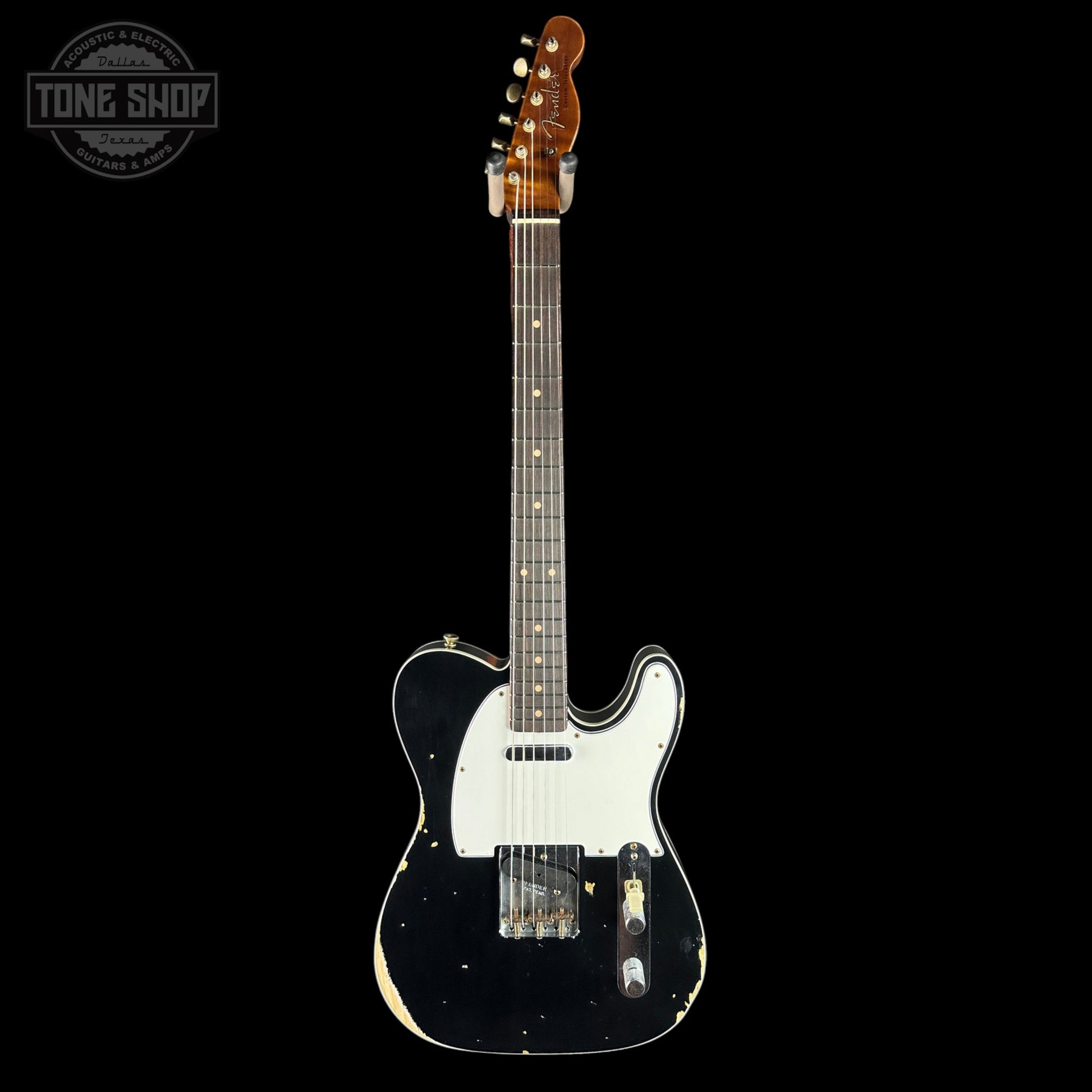 Fender Custom Shop TSG Exclusive 1960 Telecaster Custom Chambered Black Relic w/case CZ591388