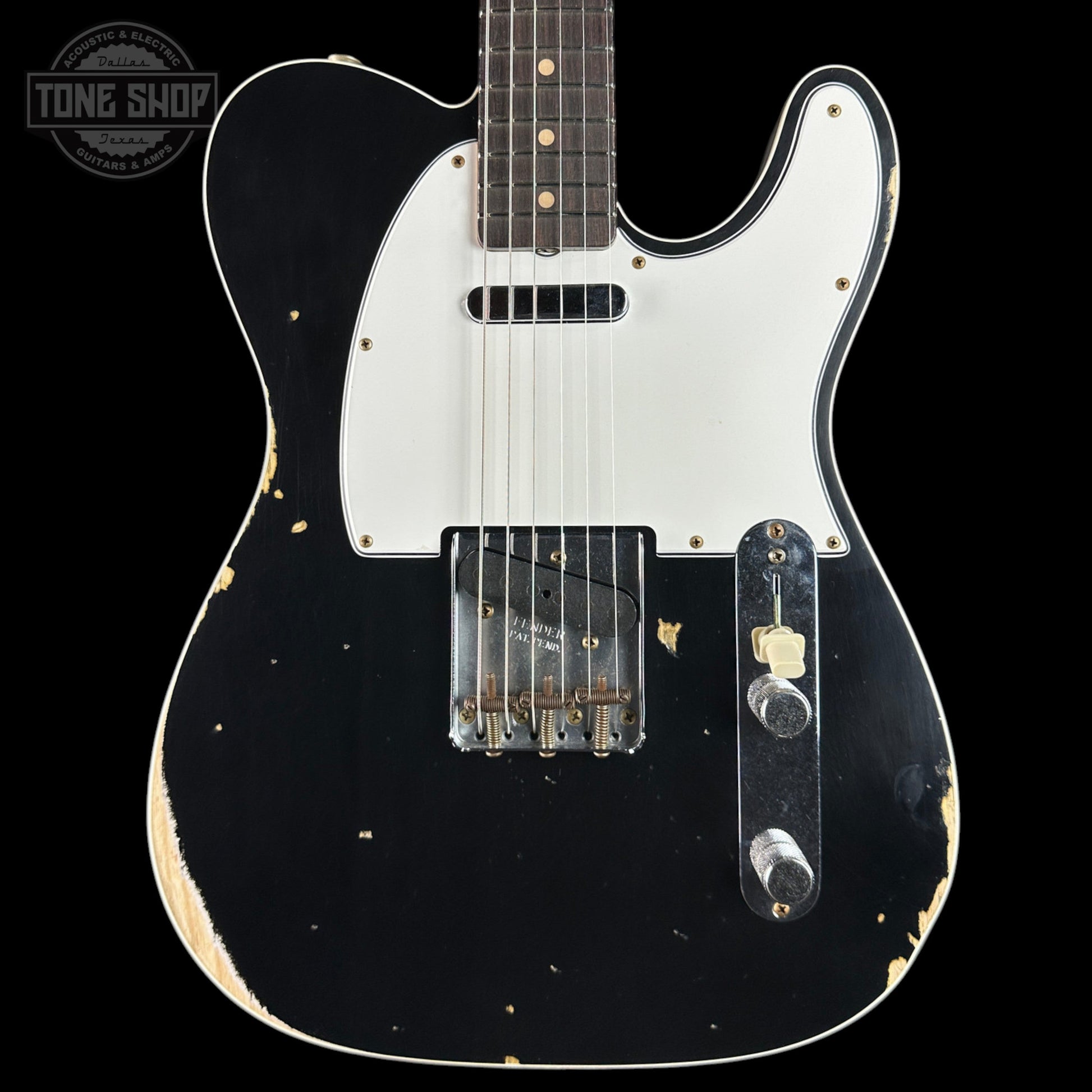 Fender Custom Shop TSG Exclusive 1960 Telecaster Custom Chambered Black Relic w/case CZ591388