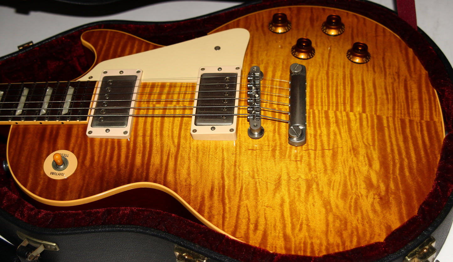 1998 Gibson '58 Les Paul Standard Historic Reissue Flametop! 1958 R8 1959 R9 Custom Shop - YAMANO! Good-Wood Era!