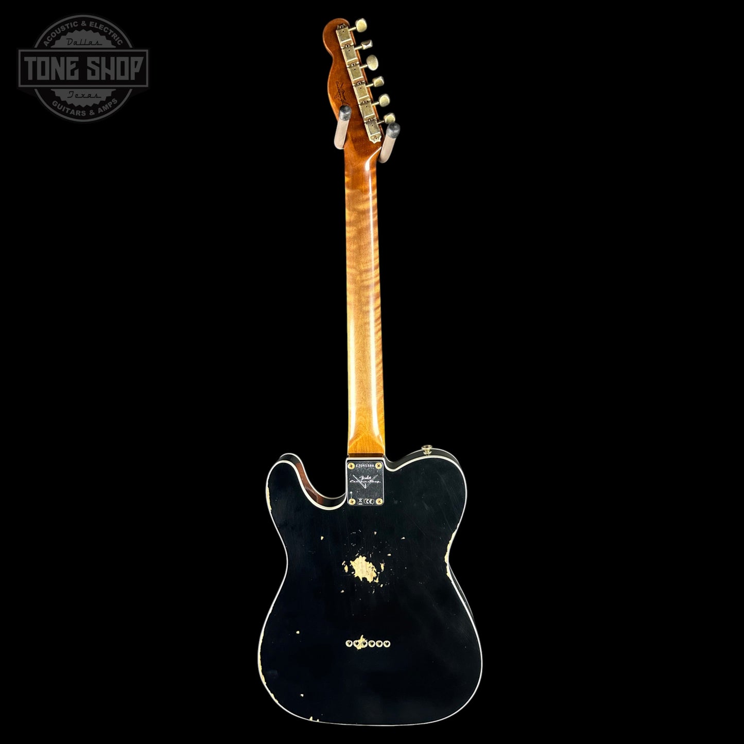 Fender Custom Shop TSG Exclusive 1960 Telecaster Custom Chambered Black Relic w/case CZ591388