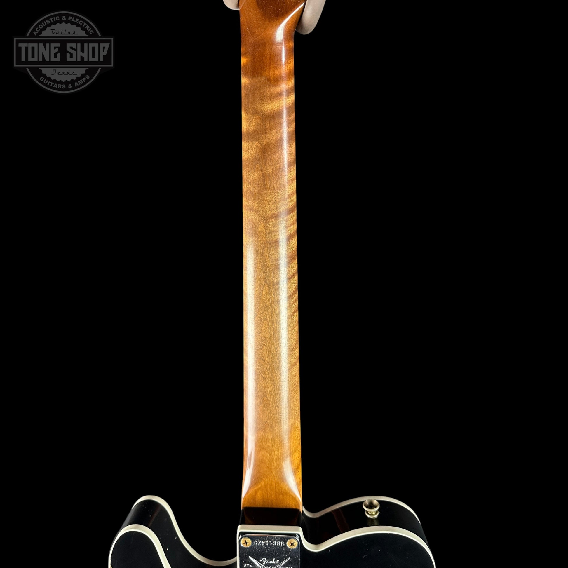 Fender Custom Shop TSG Exclusive 1960 Telecaster Custom Chambered Black Relic w/case CZ591388