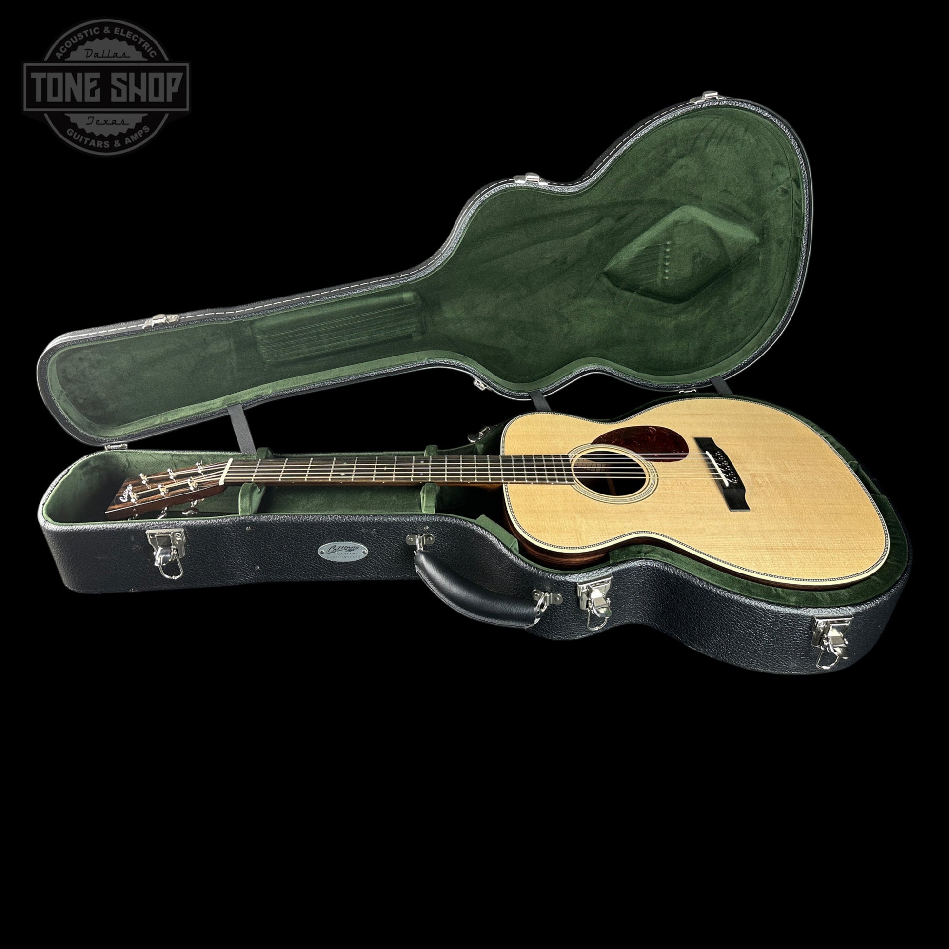 Collings OM2H Natural Sitka/EIR w/case 36838