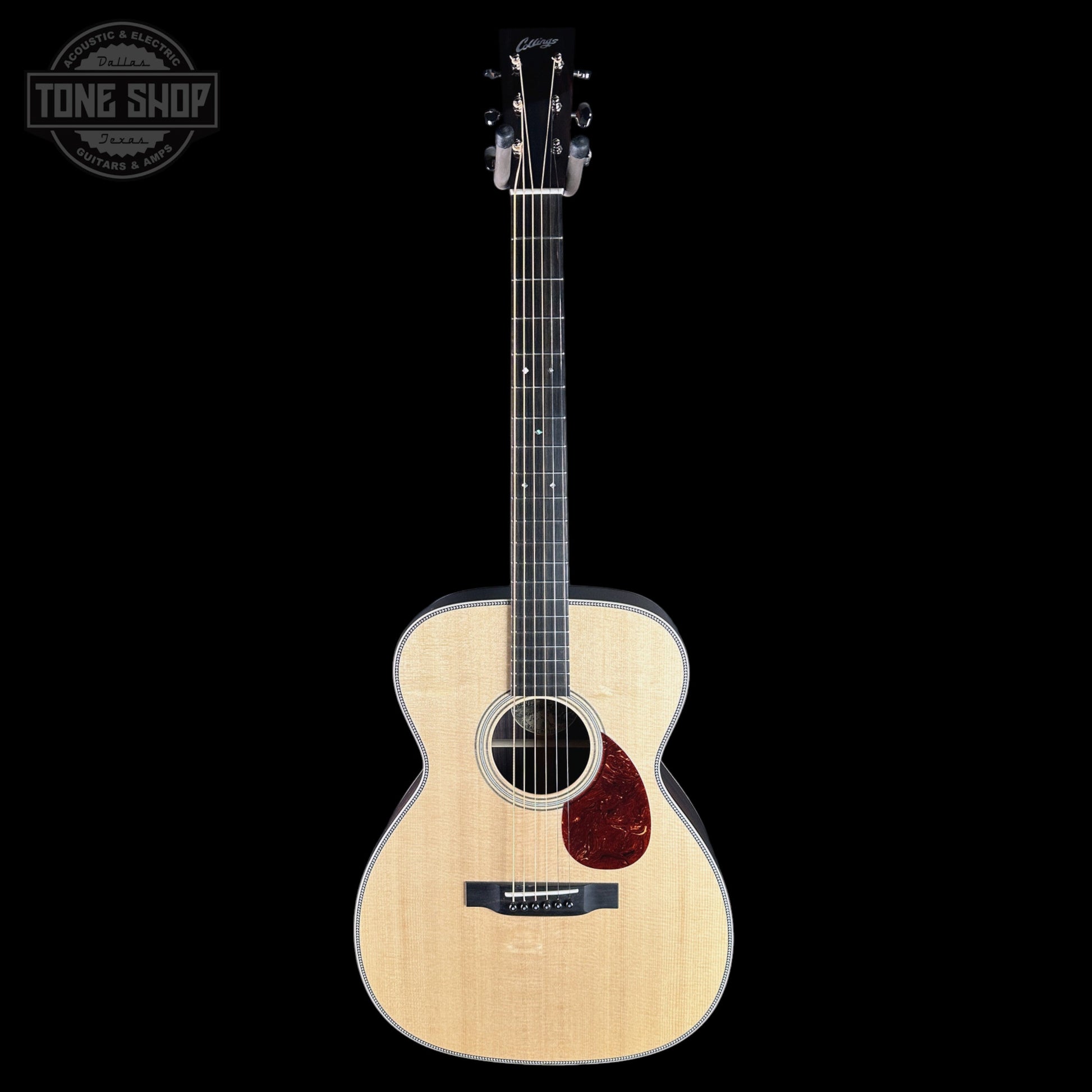Collings OM2H Natural Sitka/EIR w/case 36838