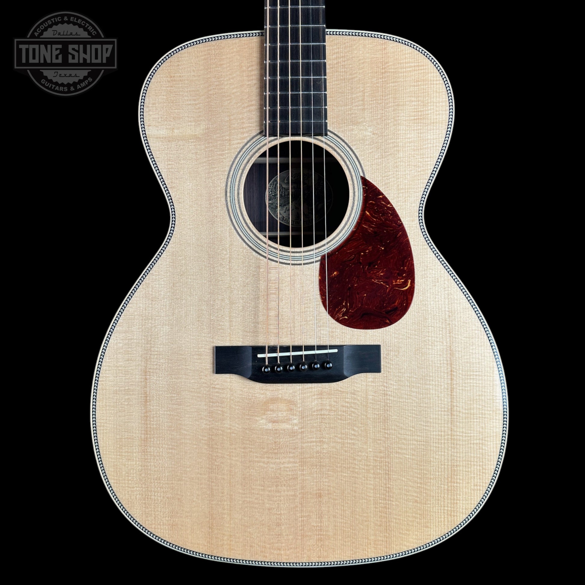 Collings OM2H Natural Sitka/EIR w/case 36838
