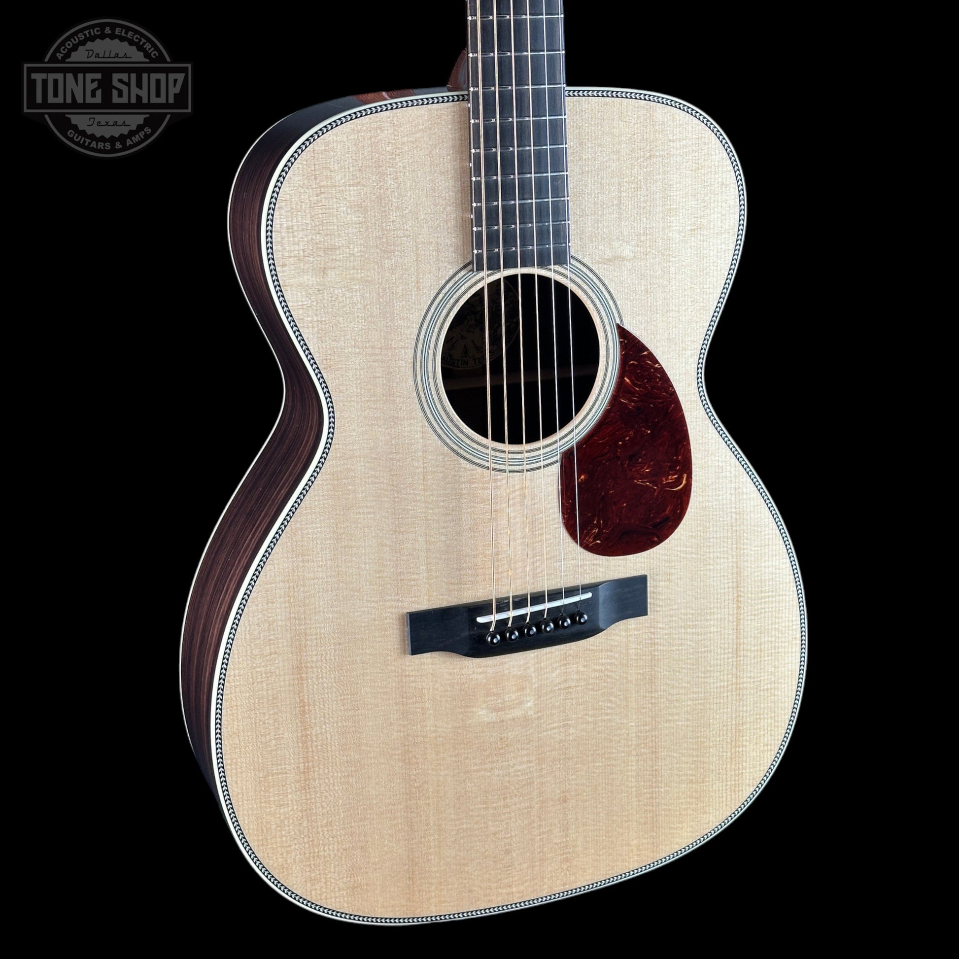 Collings OM2H Natural Sitka/EIR w/case 36838