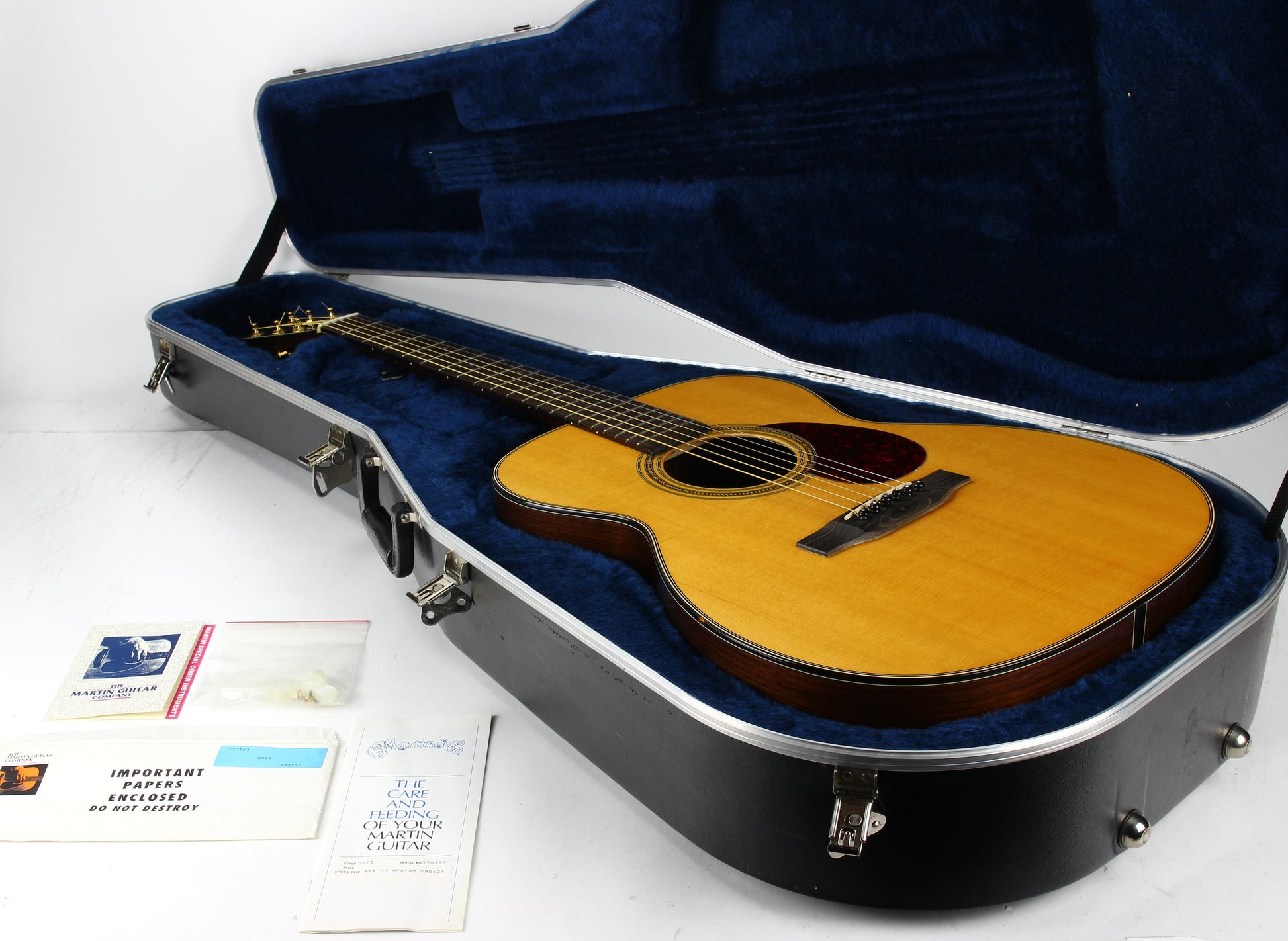 CLEAN! 1991 Martin Special OM-21 Acoustic Flat Top Guitar - like George Harrison! 1 of 36 Made!