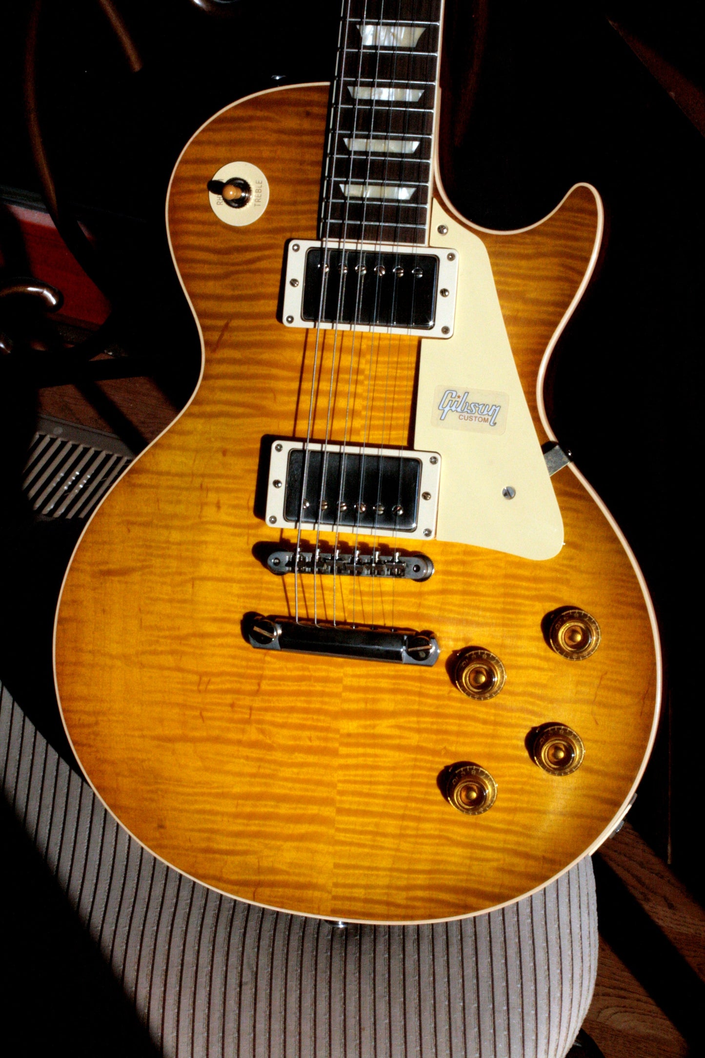 2019 Gibson 1959 AGED Les Paul 60TH ANNIVERSARY Historic Reissue R9 59 Custom Shop Golden Poppy Burst