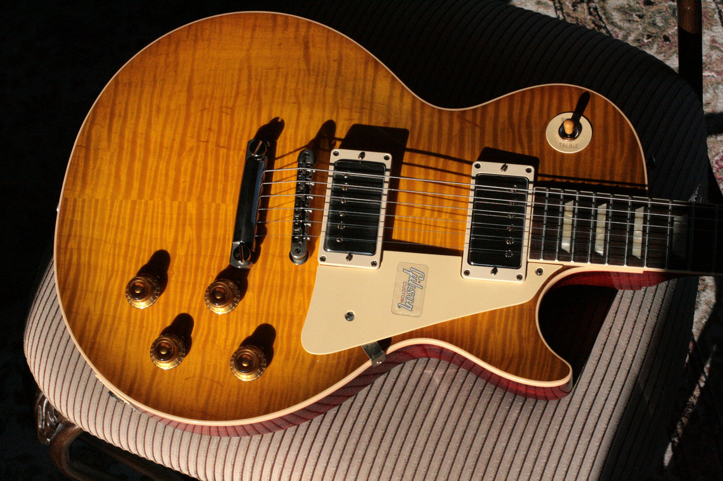 2019 Gibson 1959 AGED Les Paul 60TH ANNIVERSARY Historic Reissue R9 59 Custom Shop Golden Poppy Burst