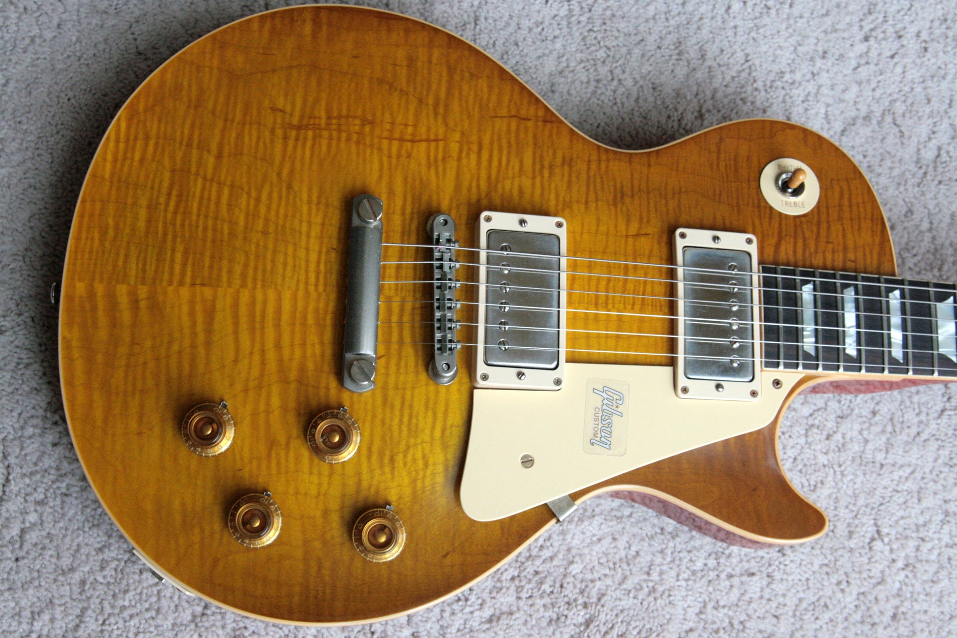 2018 Gibson 1959 Les Paul Historic Reissue! R9 59 HONEY LEMON FADE Custom Shop TH Spec