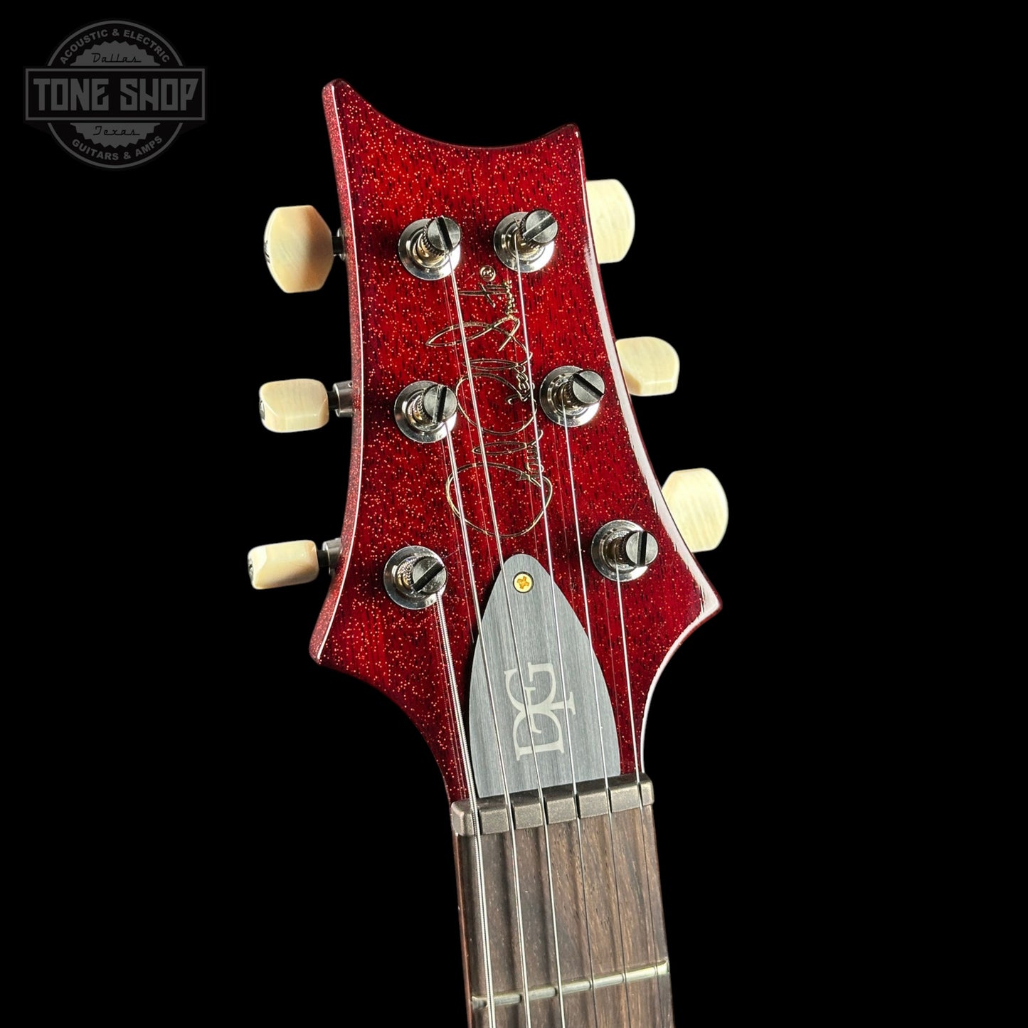 PRS Wood Library DGT 10 Top Red Tiger Sprayer's Choice Korina / Brazilian RW w/case 0422534