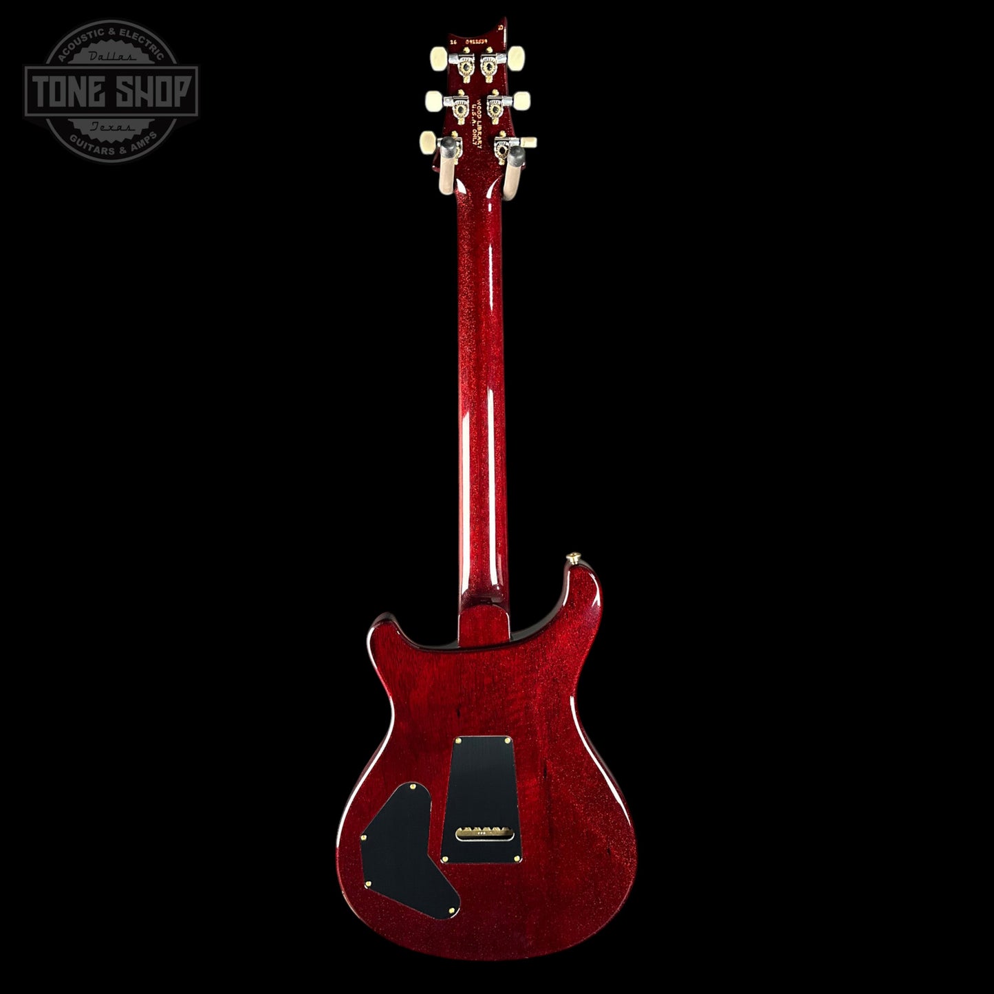 PRS Wood Library DGT 10 Top Red Tiger Sprayer's Choice Korina / Brazilian RW w/case 0422534