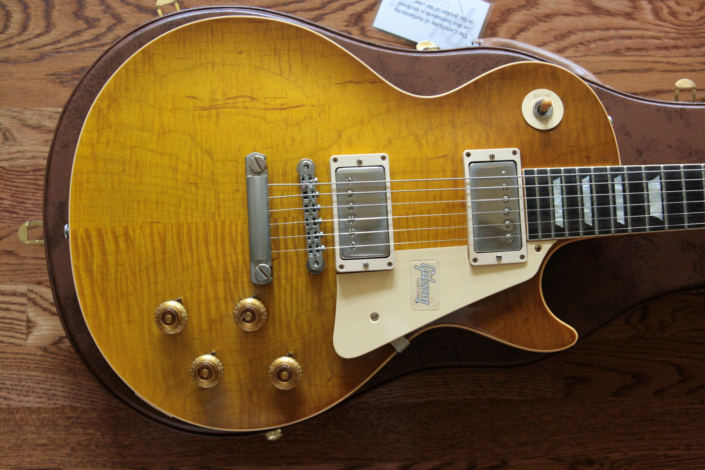 2018 Gibson 1959 Les Paul Historic Reissue! R9 59 HONEY LEMON FADE Custom Shop TH Spec