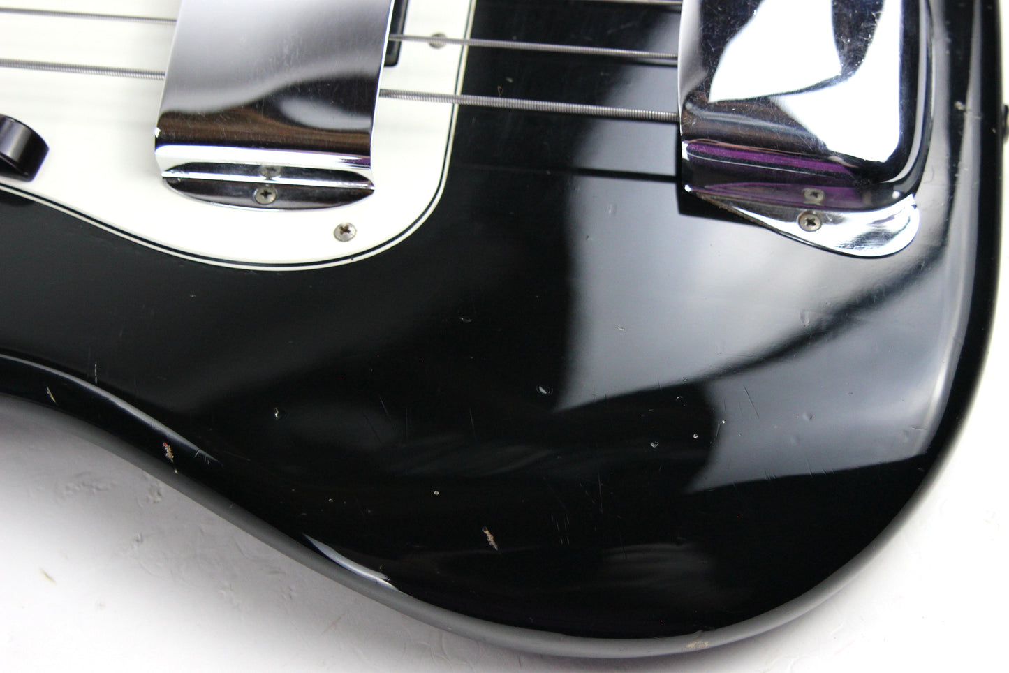 1974 Fender Precision Bass Fretless Black Custom Color - ALL ORIGINAL Vintage P! 1970’s, Maple Board