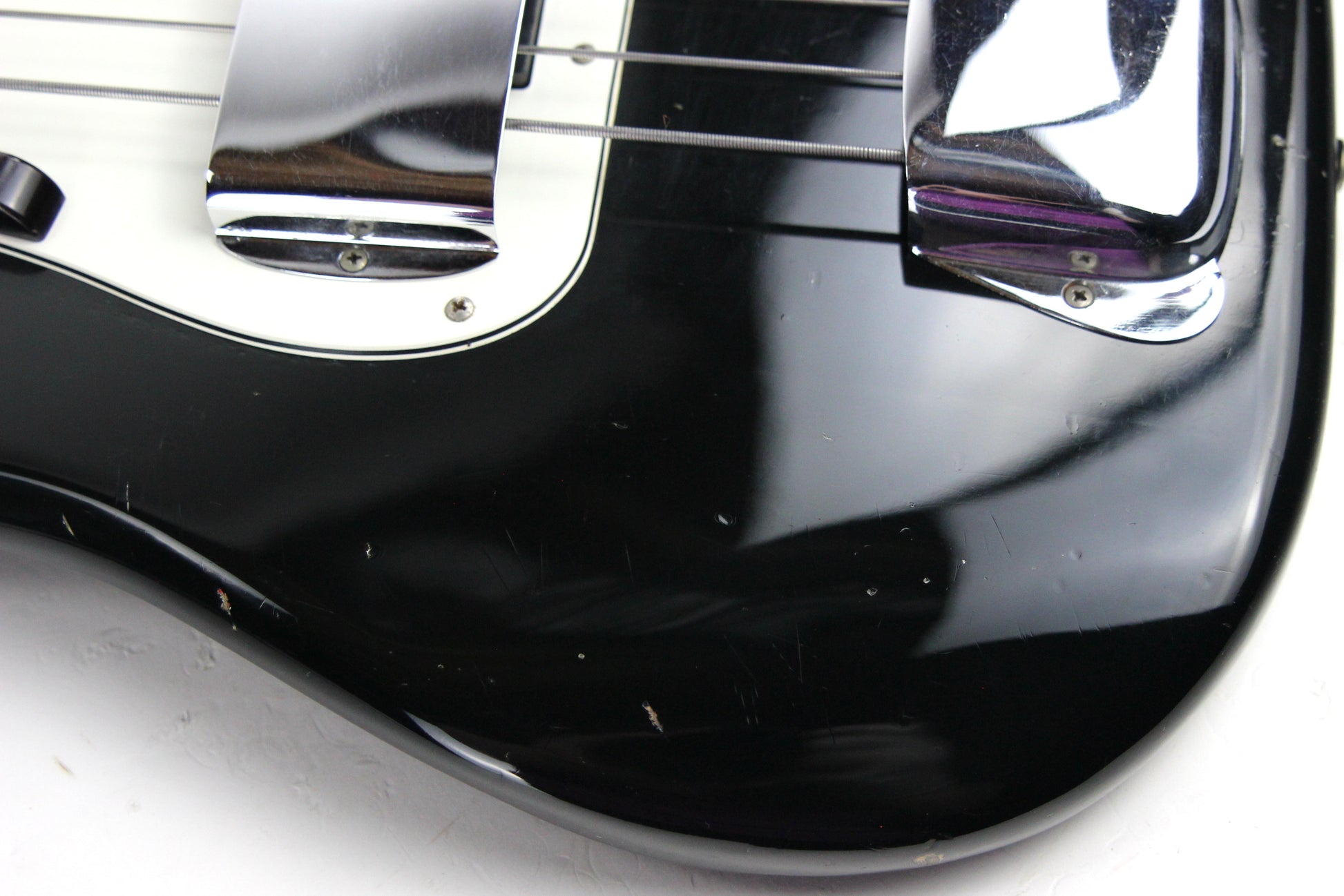 1974 Fender Precision Bass Fretless Black Custom Color - ALL ORIGINAL Vintage P! 1970’s, Maple Board