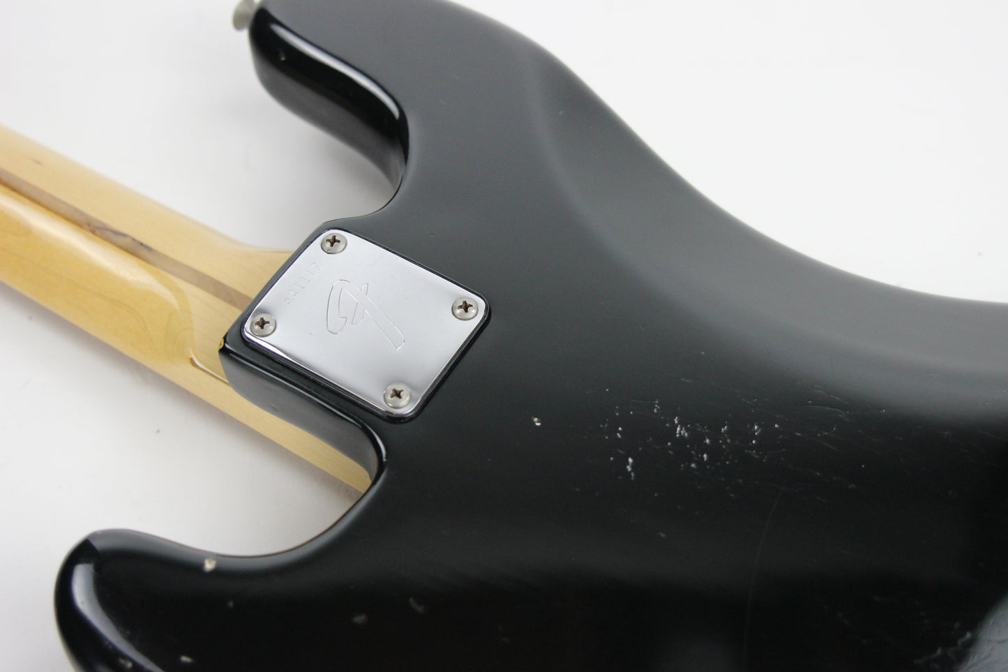 1974 Fender Precision Bass Fretless Black Custom Color - ALL ORIGINAL Vintage P! 1970’s, Maple Board