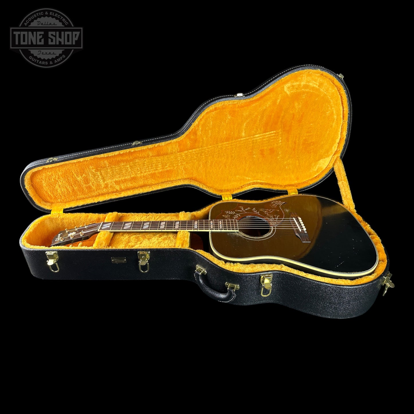 Gibson Custom Shop Dealer Select 1960 Hummingbird Ebony Murphy Lab Heavy Aged w/case 20836022