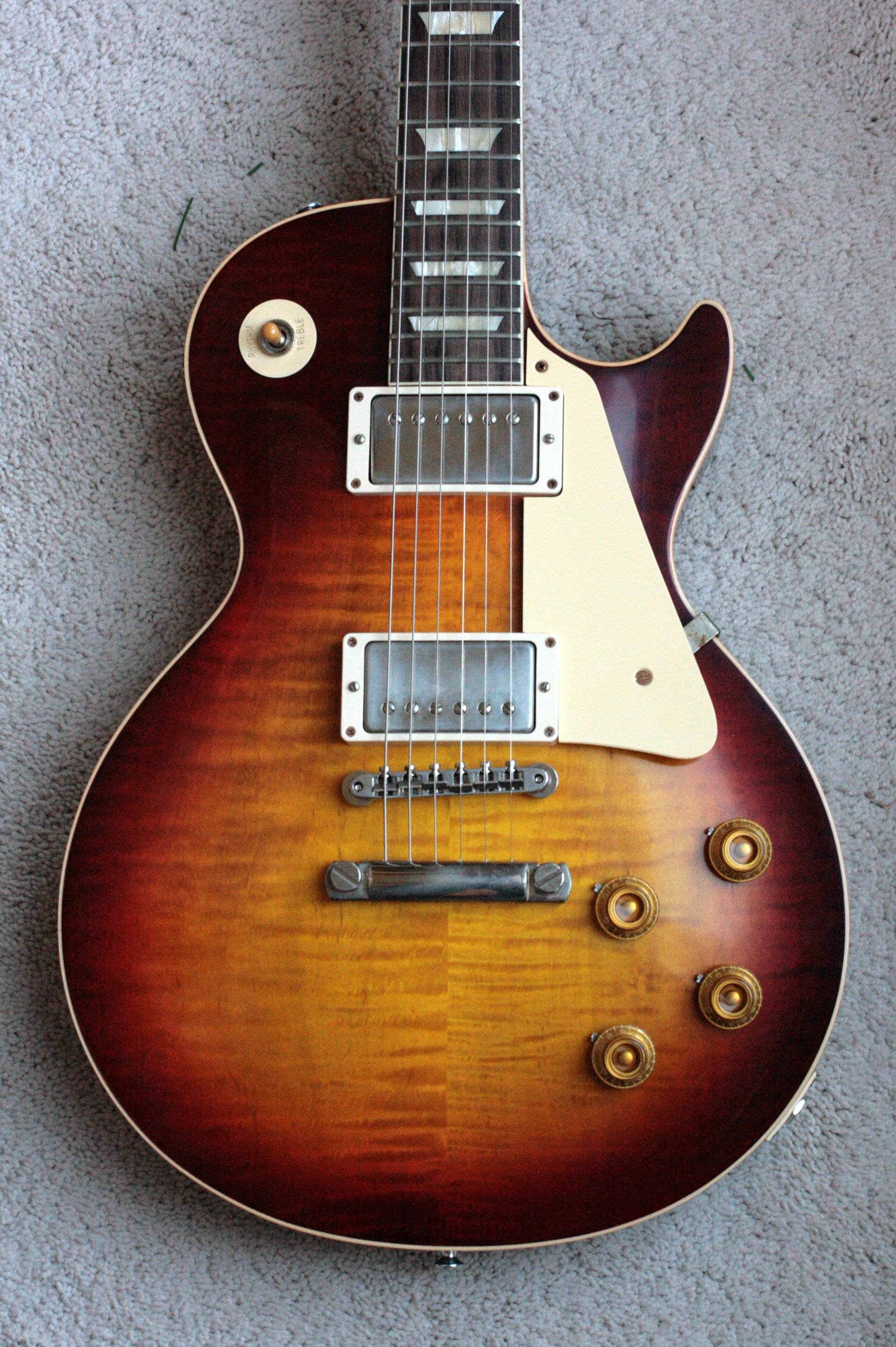 2019 Gibson 1959 Les Paul 60TH ANNIVERSARY Historic Reissue R9 59 Custom Shop Factory Burst!