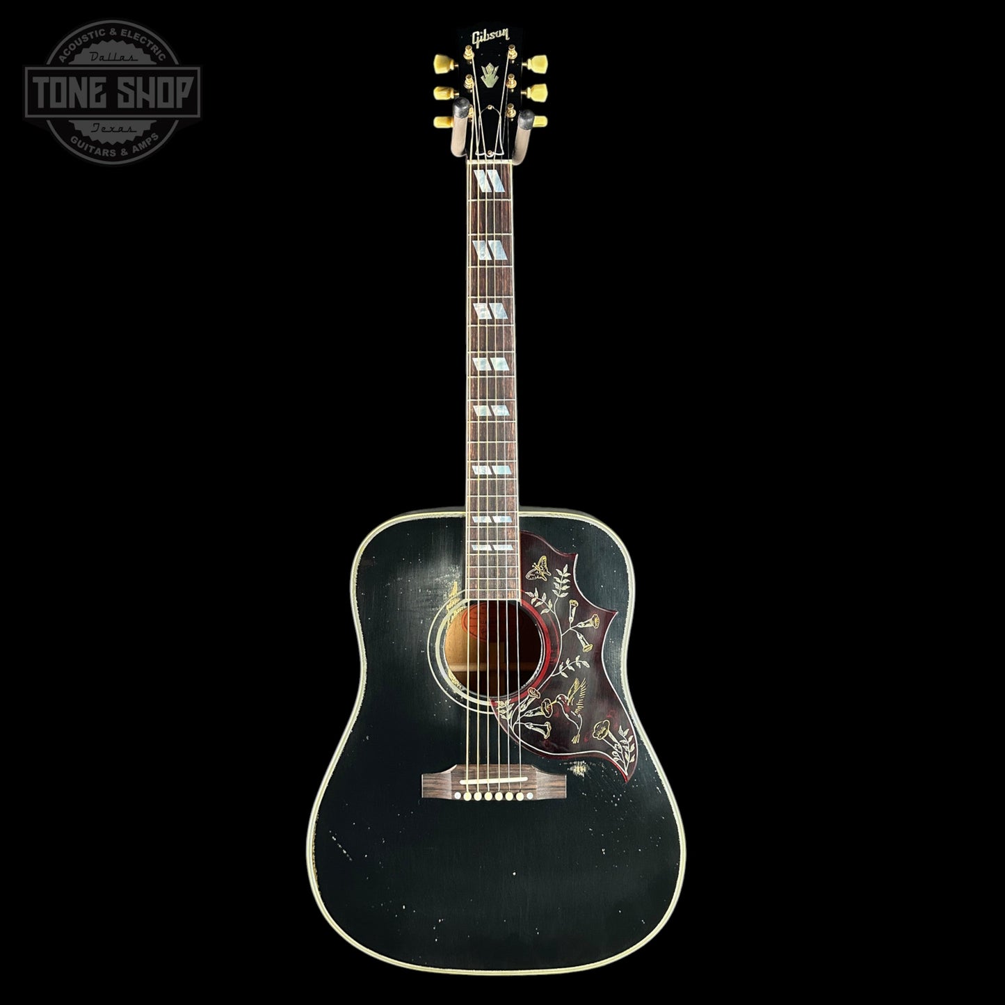 Gibson Custom Shop Dealer Select 1960 Hummingbird Ebony Murphy Lab Heavy Aged w/case 20836022