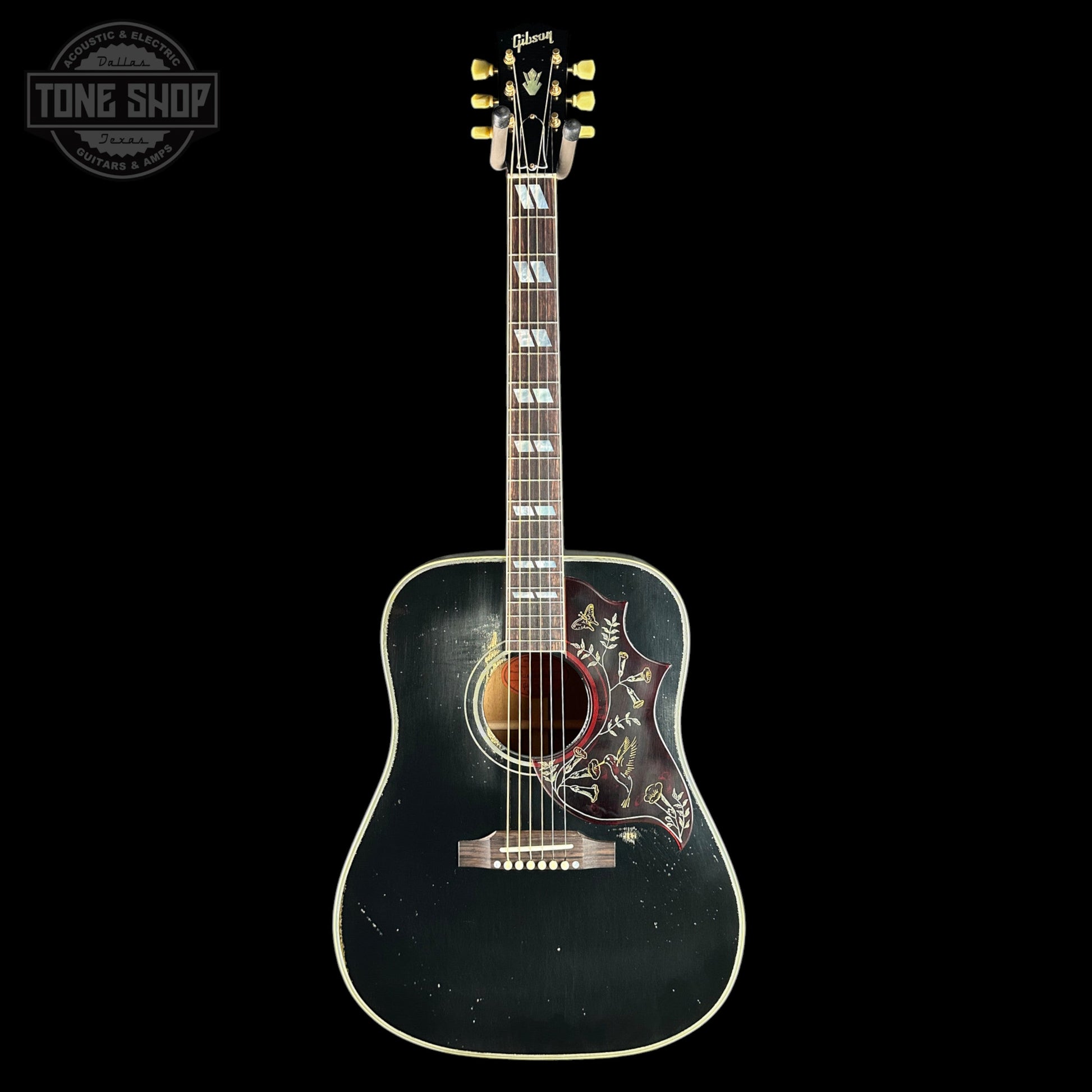 Gibson Custom Shop Dealer Select 1960 Hummingbird Ebony Murphy Lab Heavy Aged w/case 20836022