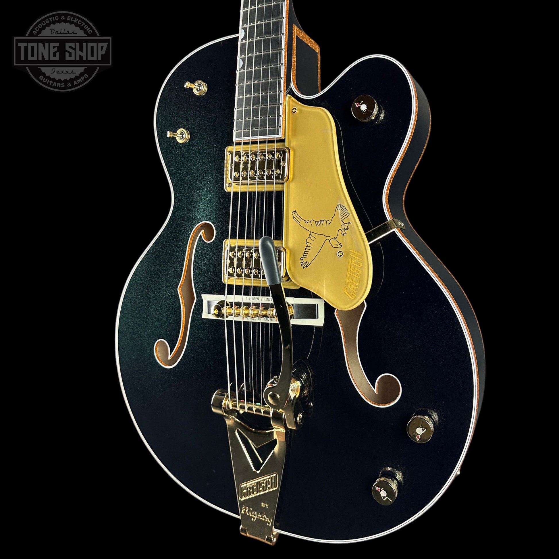 Gretsch G6136TG58 Limited Edition 1958 Custom Falcon w/Bigsby Emerald Night w/case