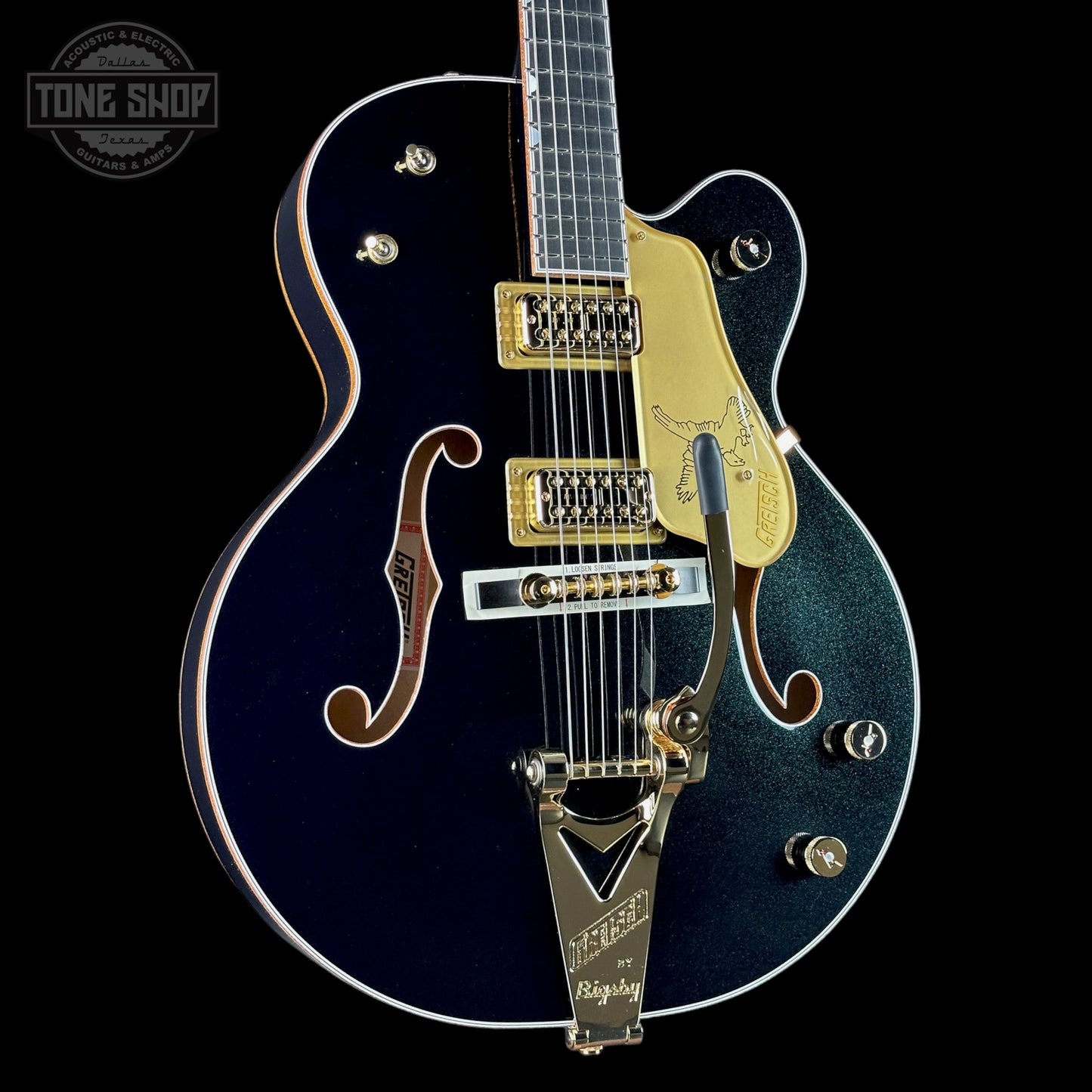 Gretsch G6136TG58 Limited Edition 1958 Custom Falcon w/Bigsby Emerald Night w/case