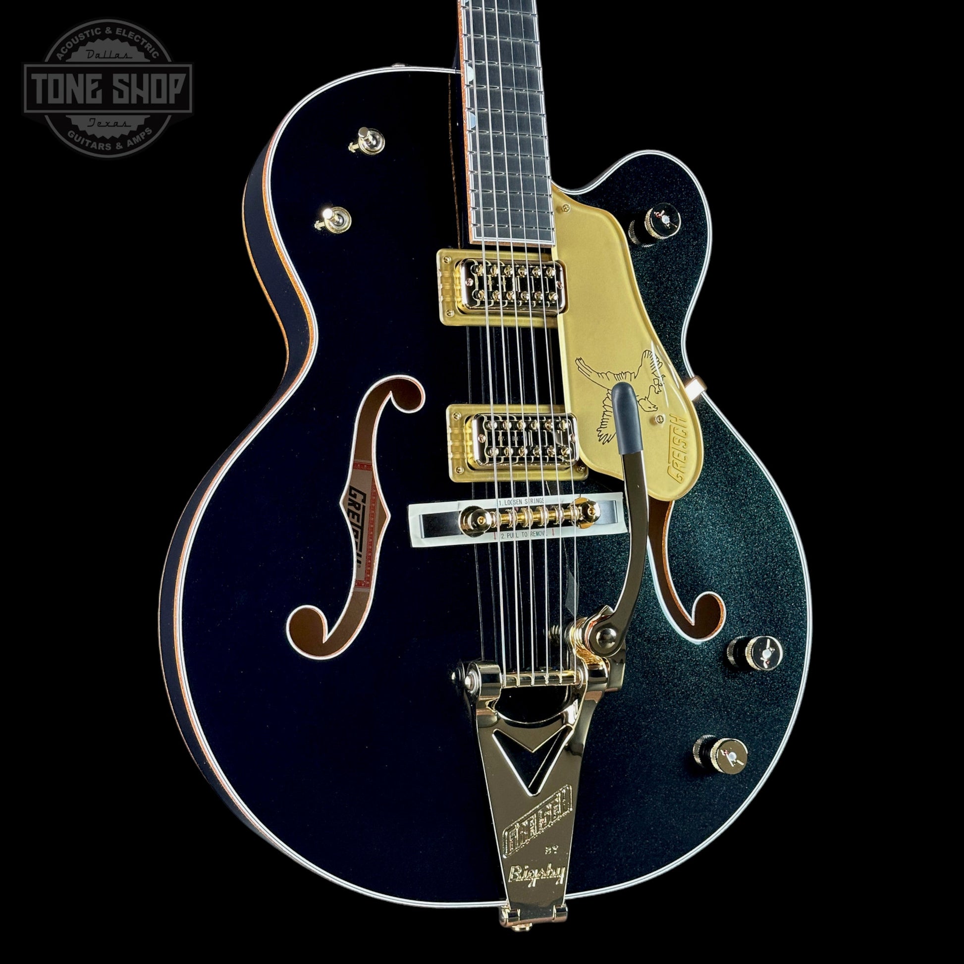 Gretsch G6136TG58 Limited Edition 1958 Custom Falcon w/Bigsby Emerald Night w/case