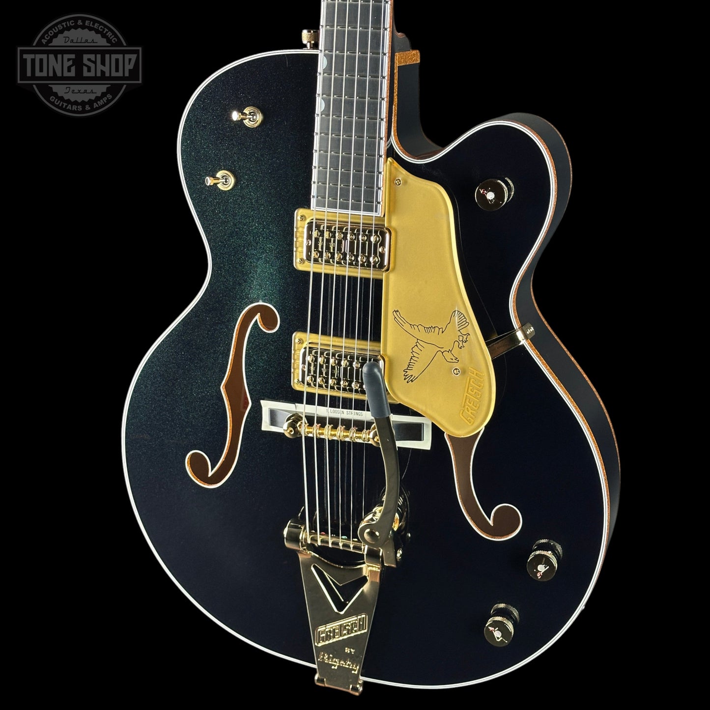 Gretsch G6136TG58 Limited Edition 1958 Custom Falcon w/Bigsby Emerald Night w/case