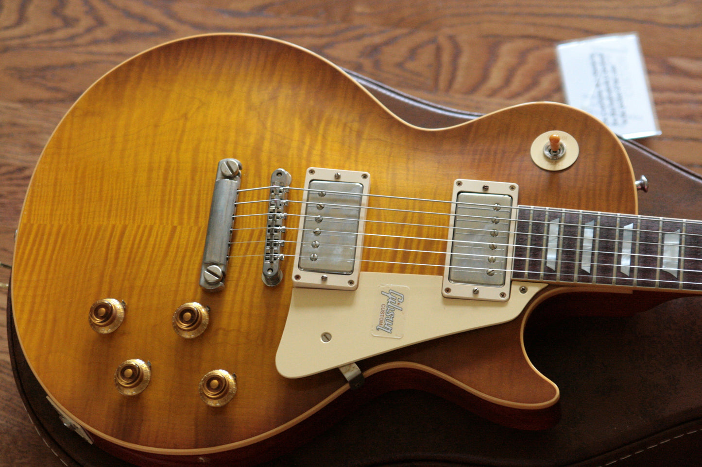 2018 Gibson 1959 Les Paul Historic Reissue! R9 59 HONEY LEMON FADE Custom Shop TH Spec