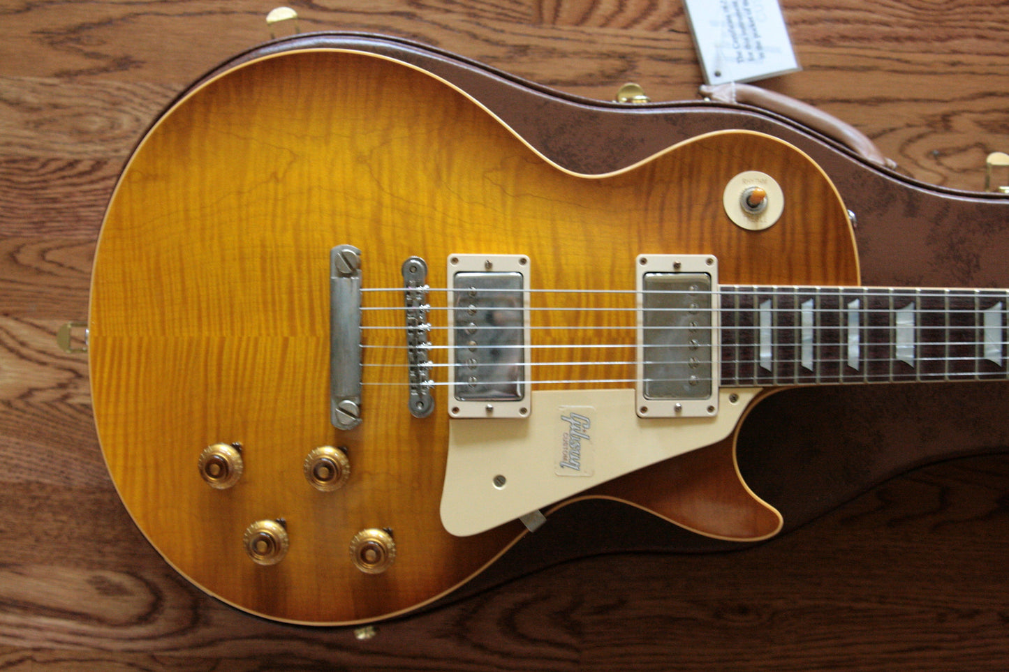 2018 Gibson 1959 Les Paul Historic Reissue! R9 59 HONEY LEMON FADE Custom Shop TH Spec