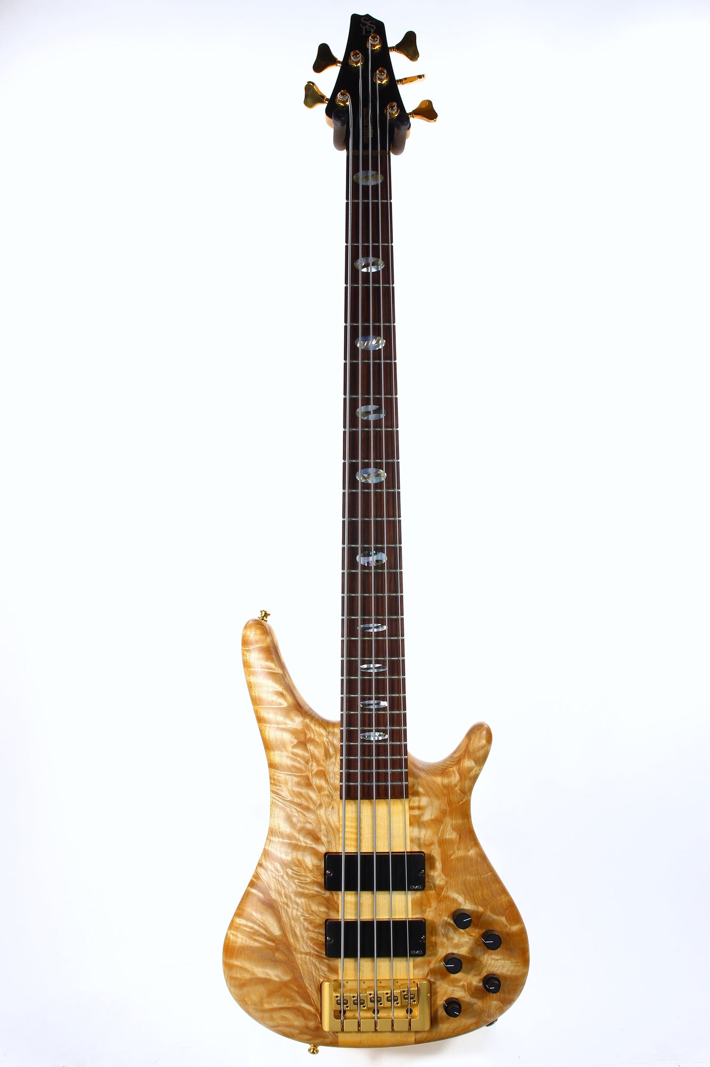 UNPLAYED! 1992 USA Stuart Spector Designs SD-5 Bass - SSD WOODSTOCK ERA, Neck-Through!