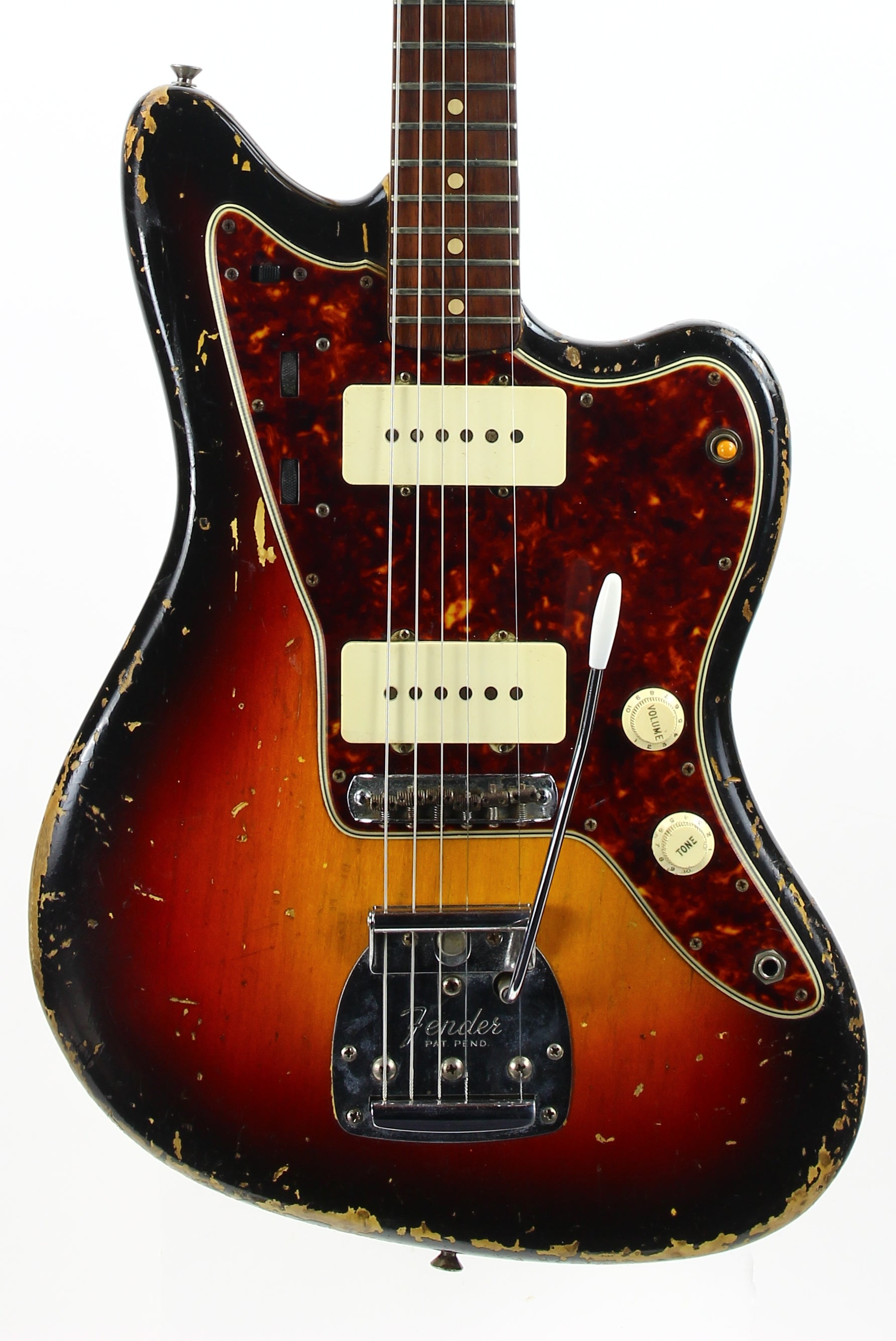 1961 Fender Jazzmaster | Original Vintage Guitar, Slab-Board, Sunburst!