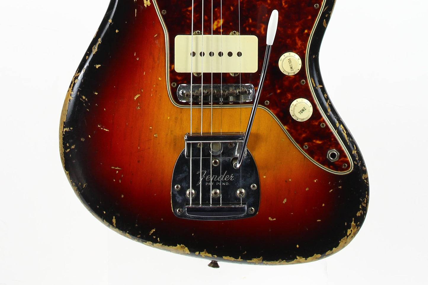 1961 Fender Jazzmaster | Original Vintage Guitar, Slab-Board, Sunburst!