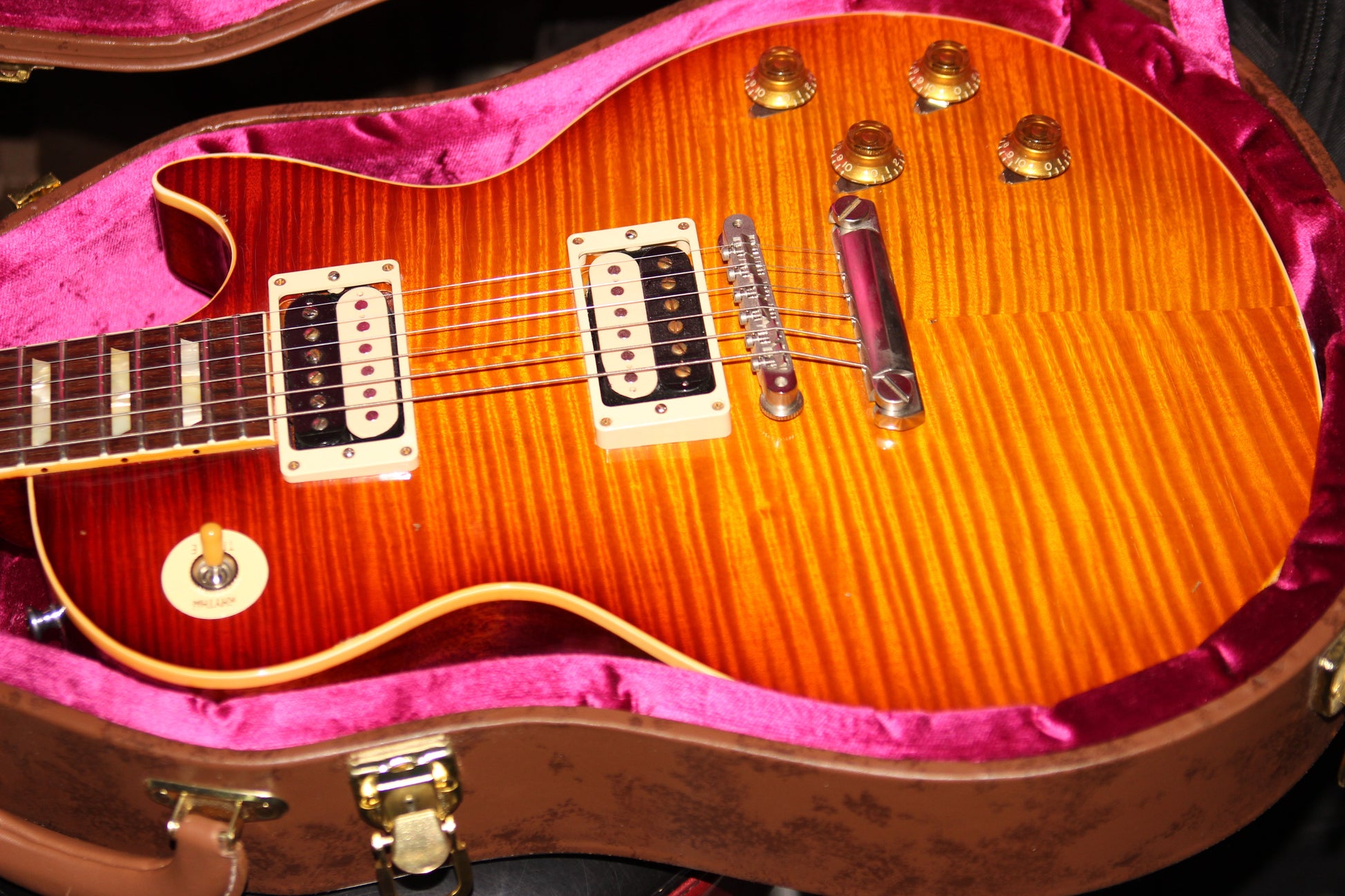 2015 Gibson '59 Reissue AGED Les Paul True Historic Select 1959 R9 STINGER & Grovers!