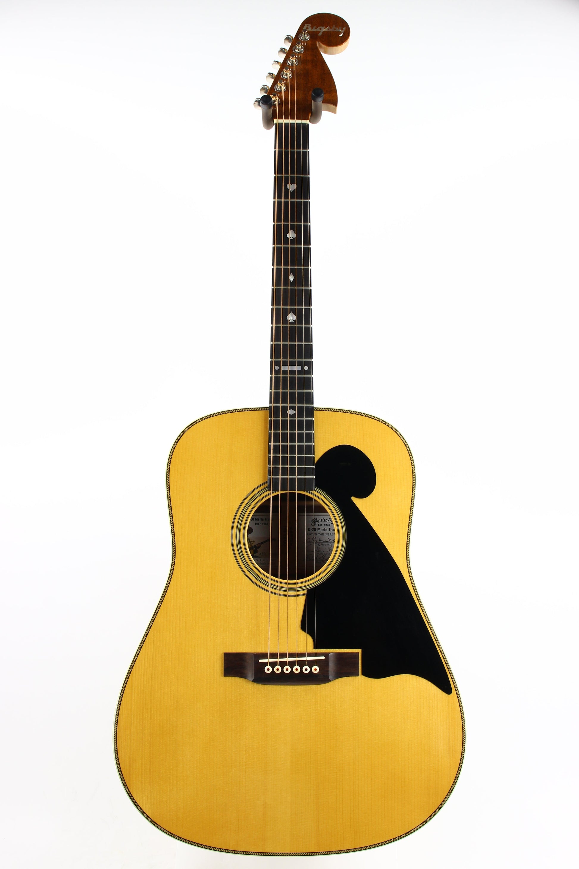 2008 Martin D-28M Merle Travis - Bigsby Headstock, Madagascar Rosewood, Gretsch, Signature Model