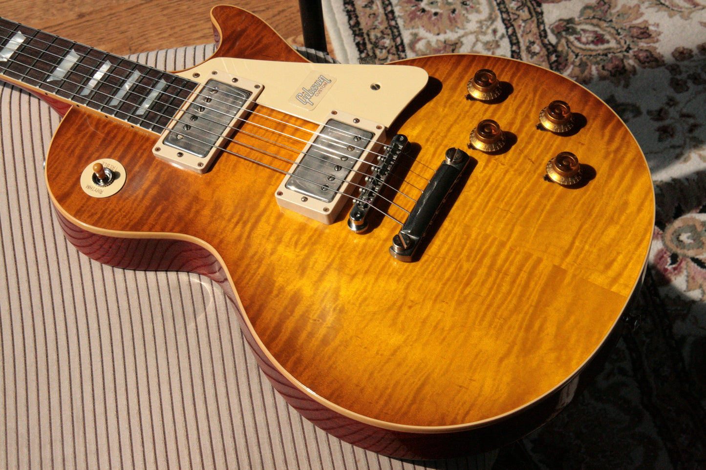 2018 Gibson 1959 Les Paul Historic Reissue! R9 59 HONEY LEMON FADE Custom Shop TH Spec