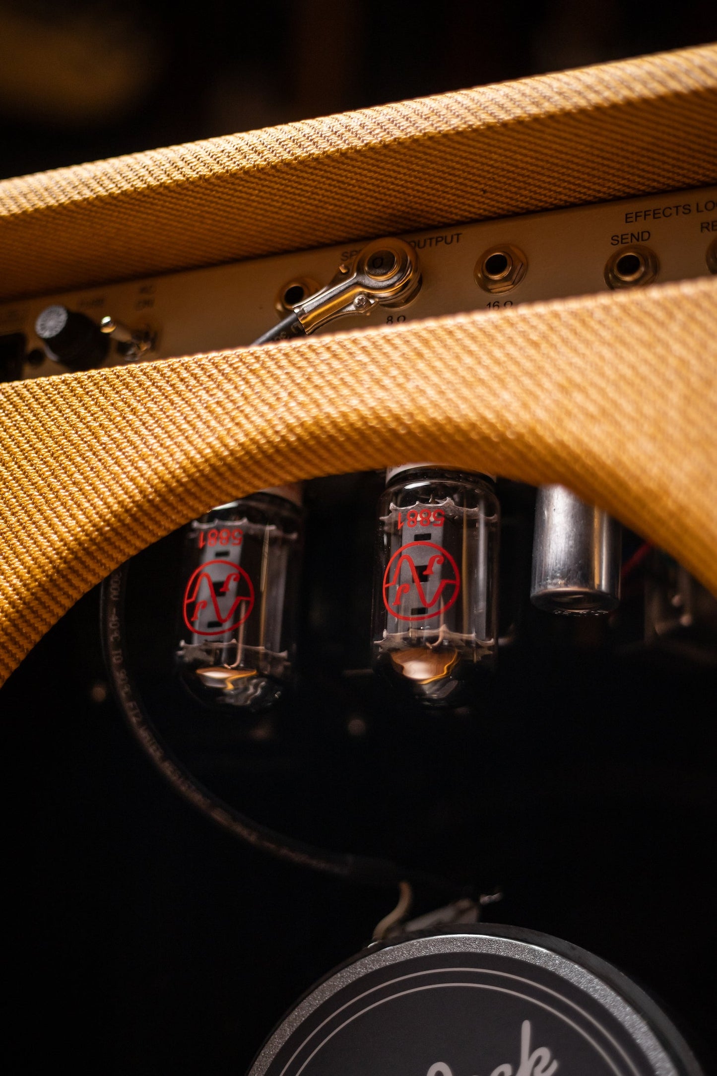 PRE-ORDER | Two-Rock Studio Signature 35 Watt Combo Amp - Lacquered Amber Tweed, Oxblood Stripe Cloth, Maroon Piping