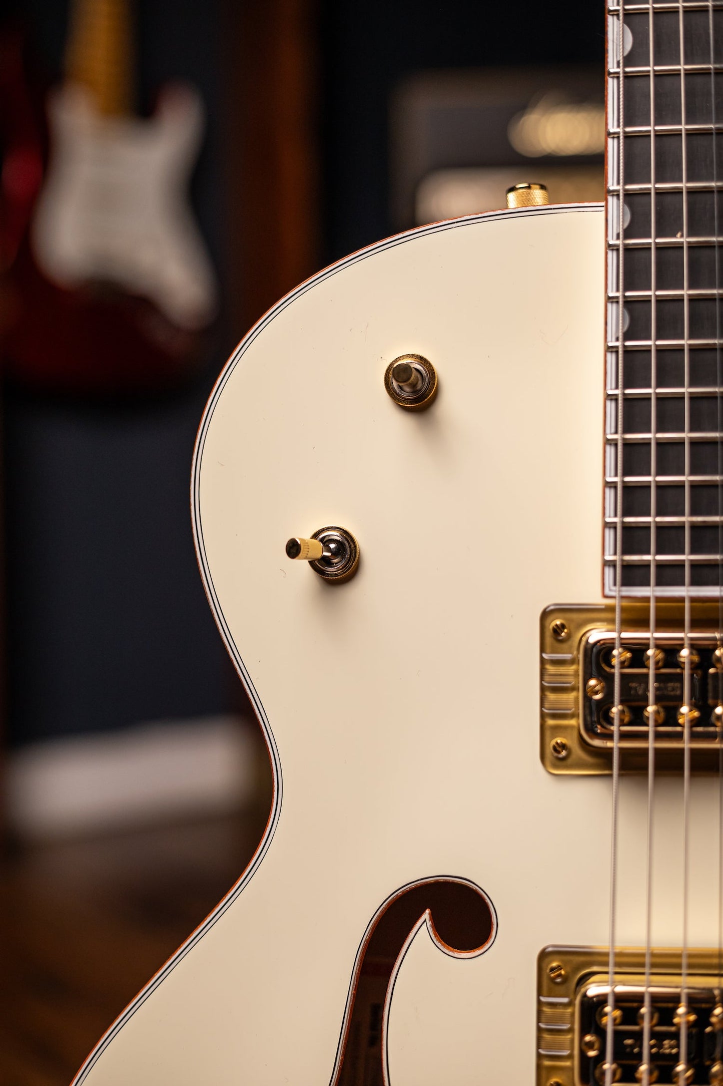 Gretsch G6136T-59 Vintage Select 1959 Falcon - Vintage White, Bigsby